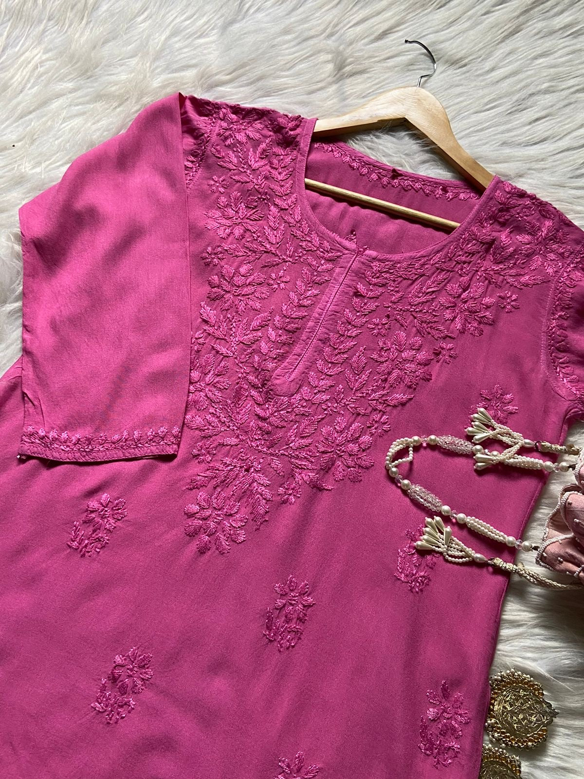 PREMIUM SPECIAL LIGHT WEIGHT OMBRE DYED RAYON SHORT TOP