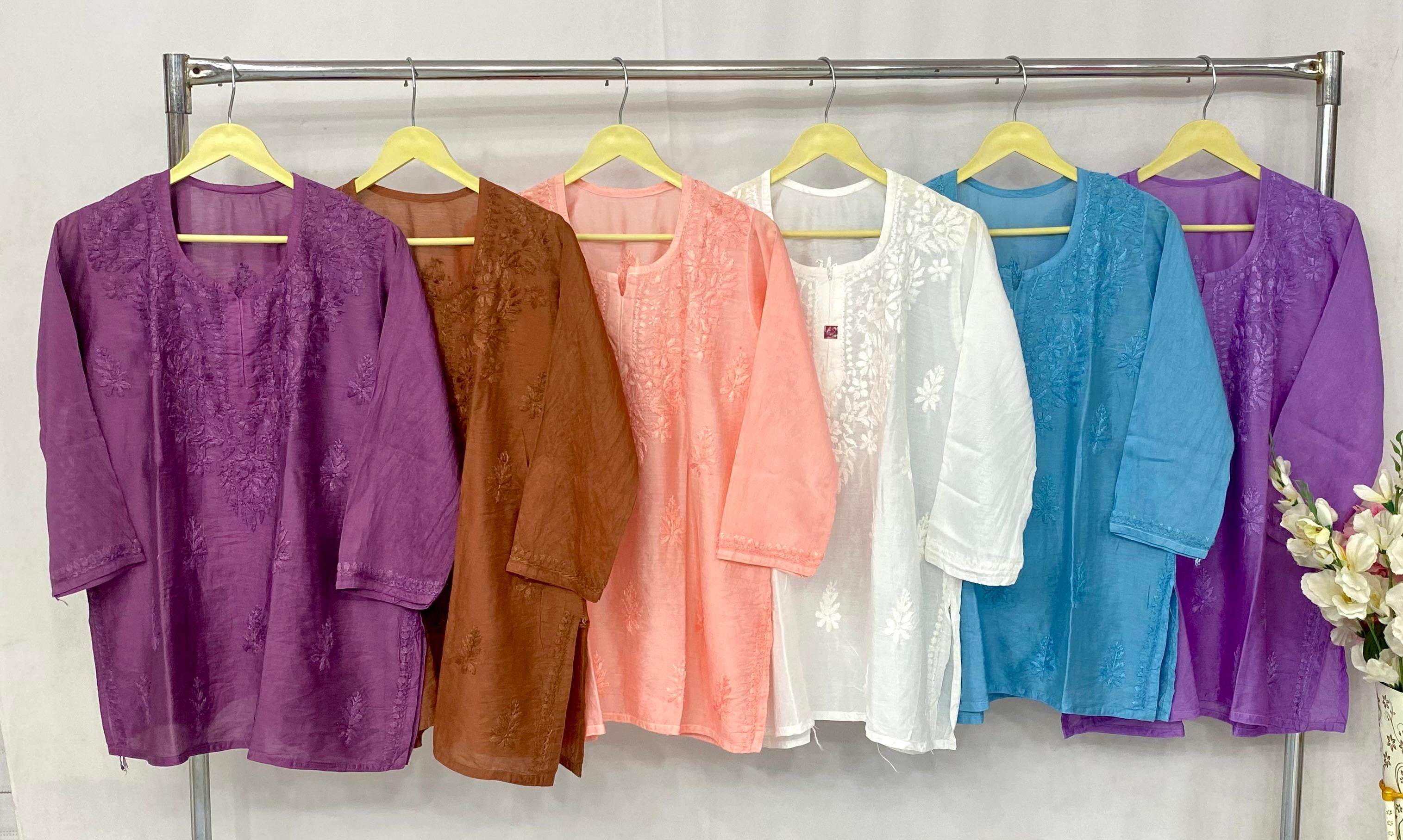 Chanderi Trendy Short Top for Summer