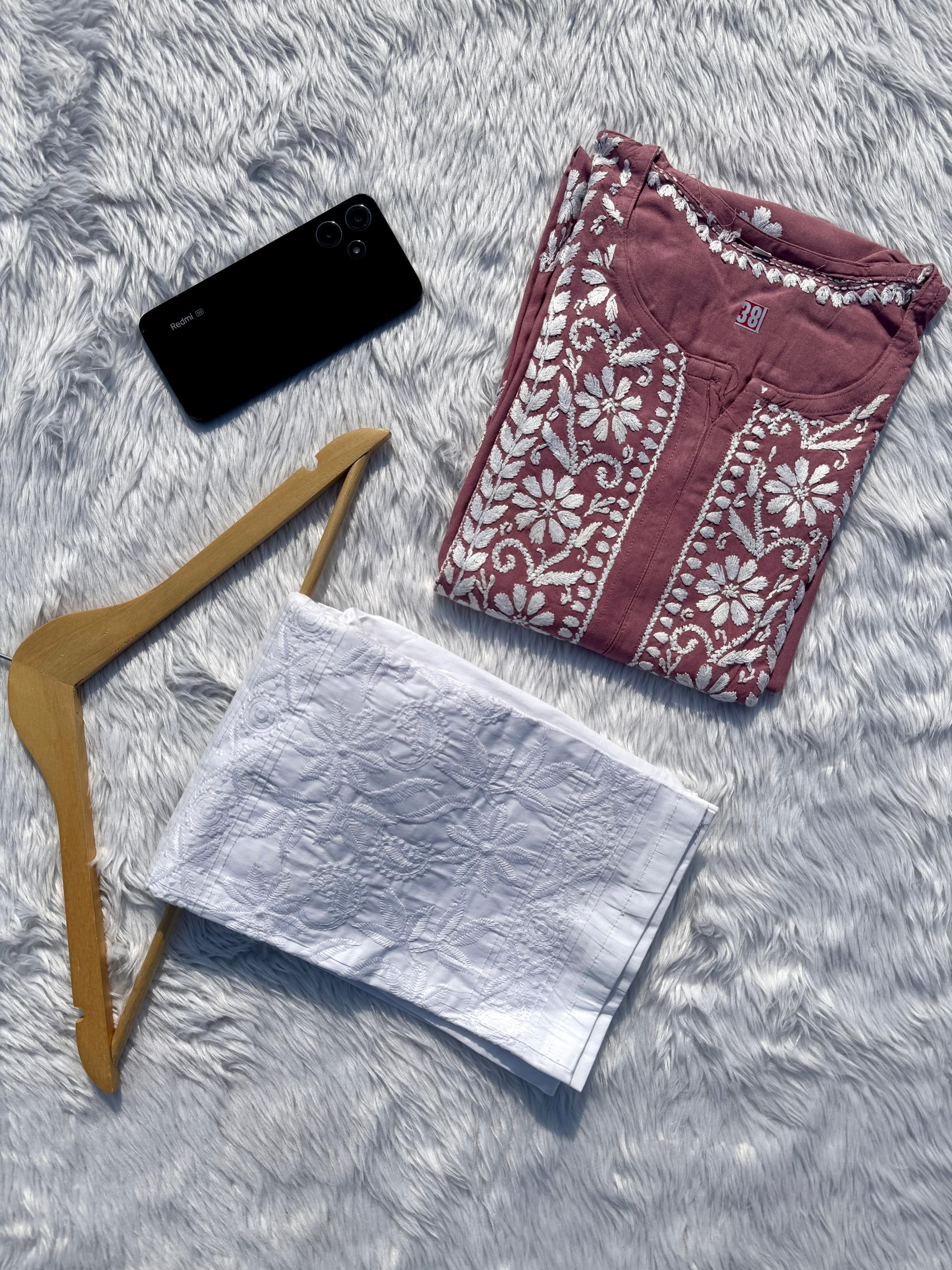 Rayon Square Neck soft Kurta