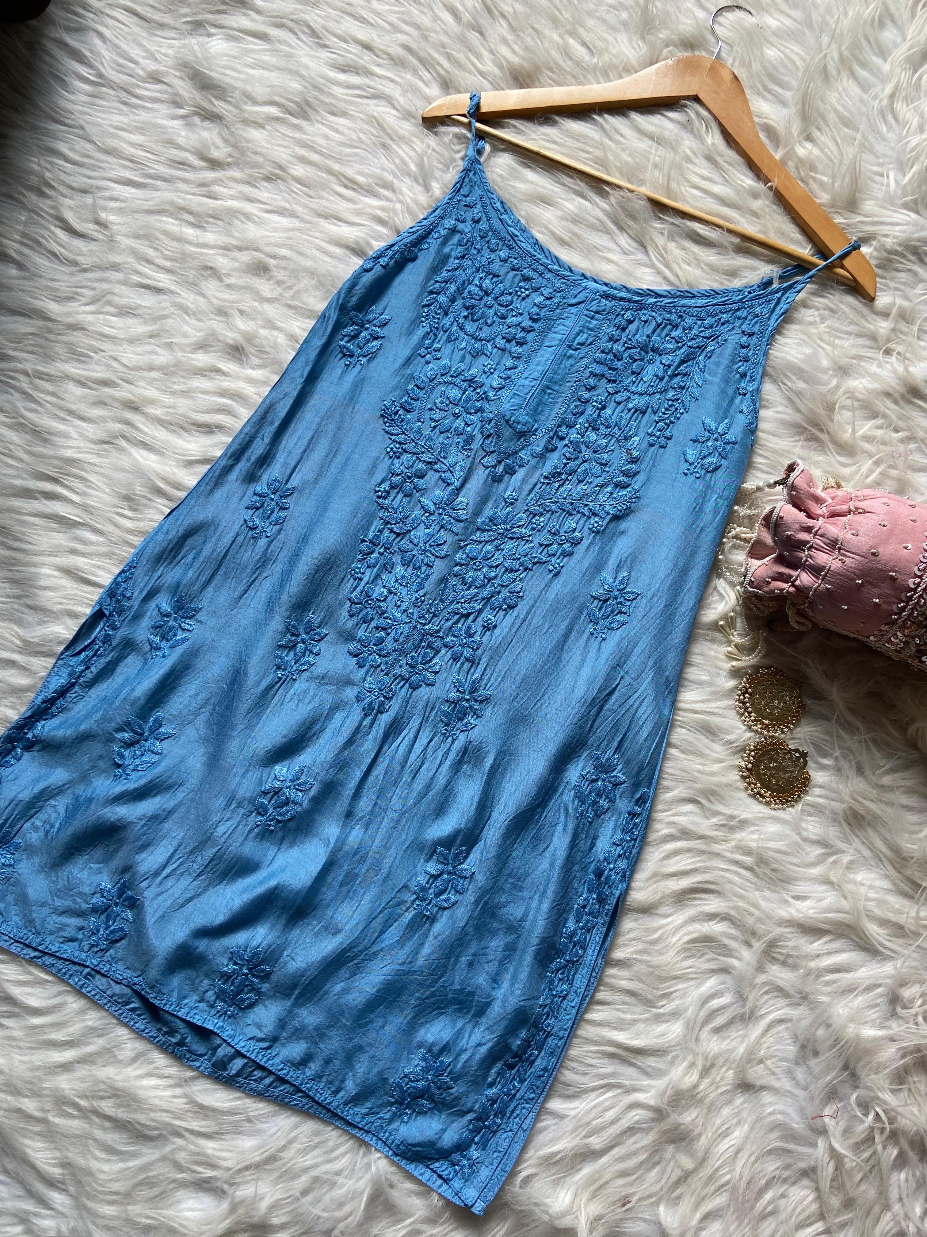 Premium Short Muslin Noodle Strapkurti