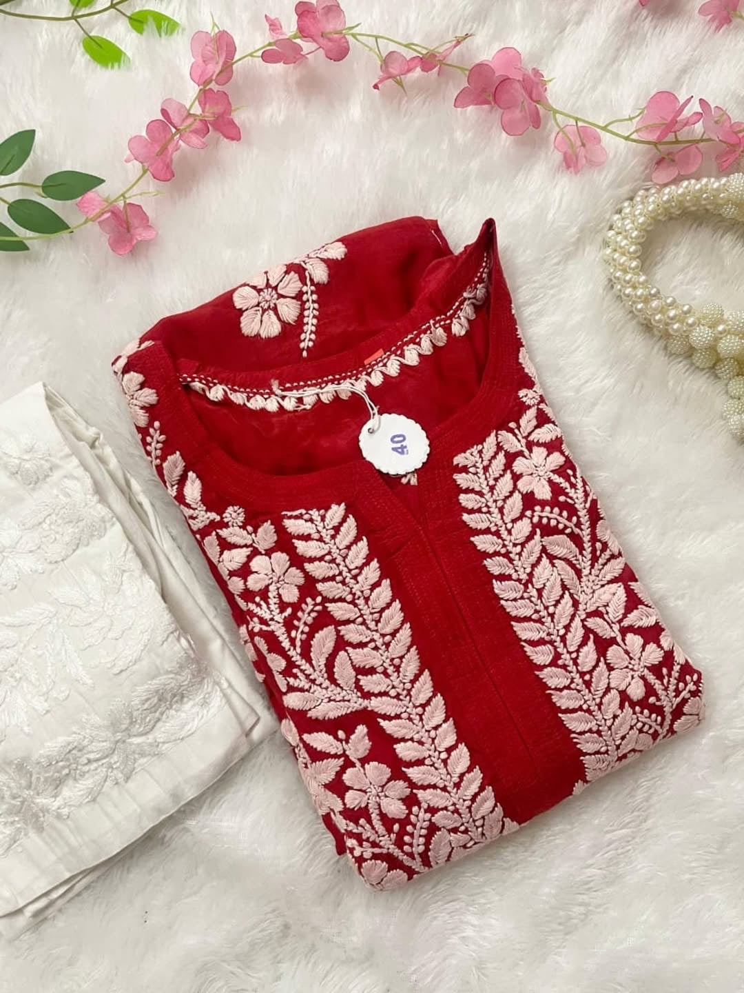 3D Muslin Batson Edition Kurta