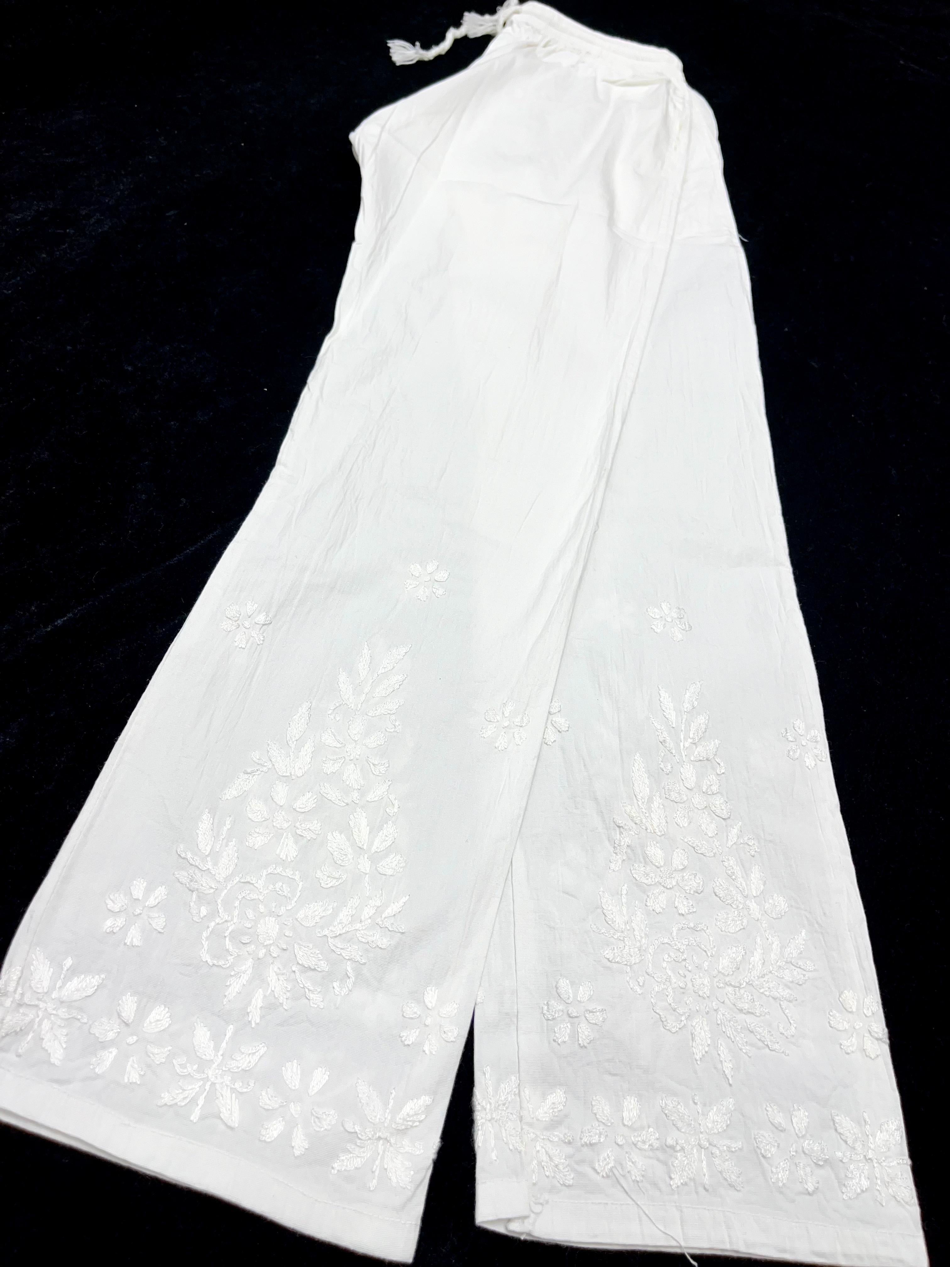 Occasionally Casual wear Chikankari Pant