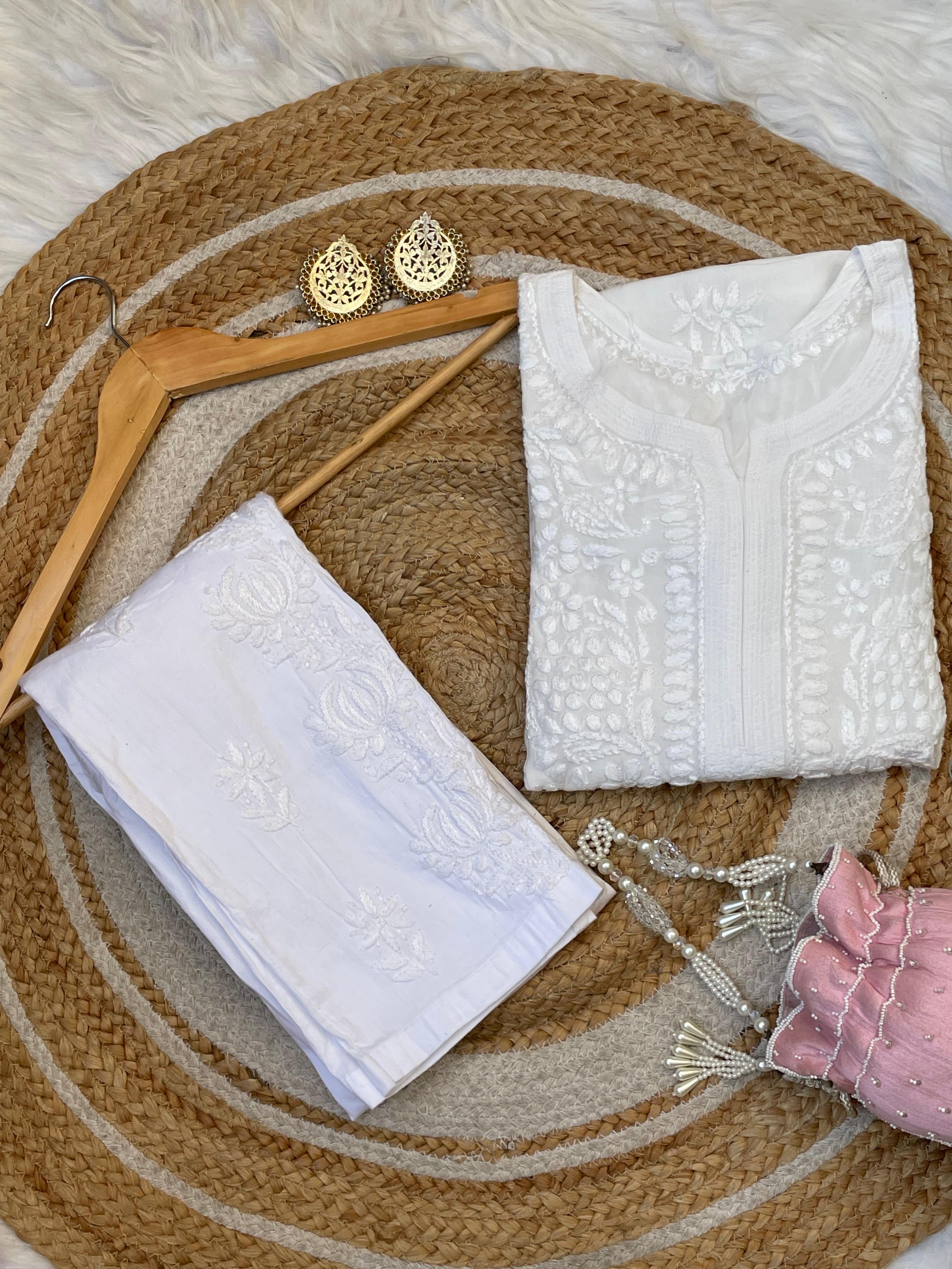 Fancy Light weight Butter soft muslin heavy 3d kurta