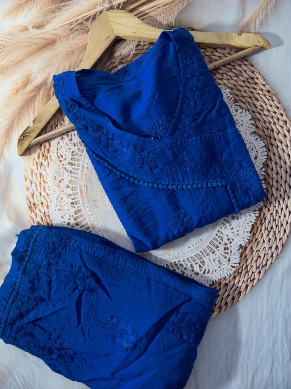 Trending Chikankari Co-ord Set