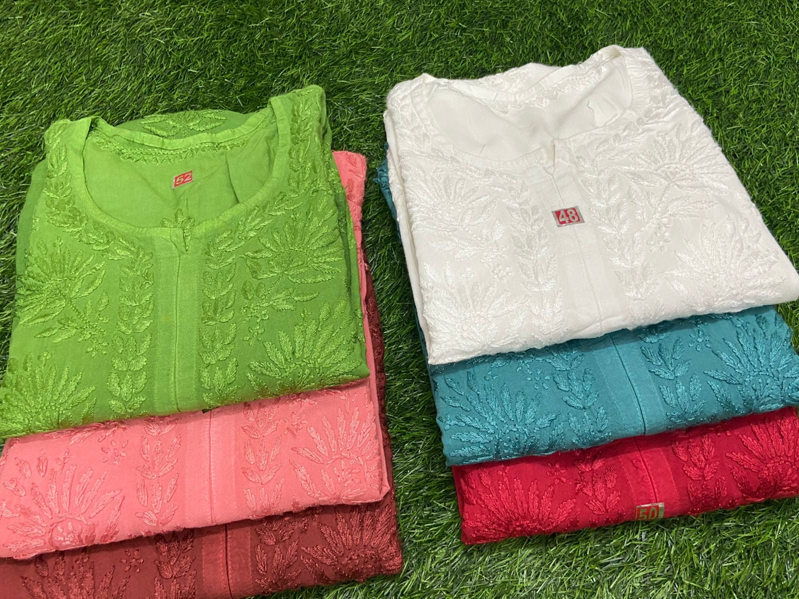 Plus Size Heavy embroidered Kurtas