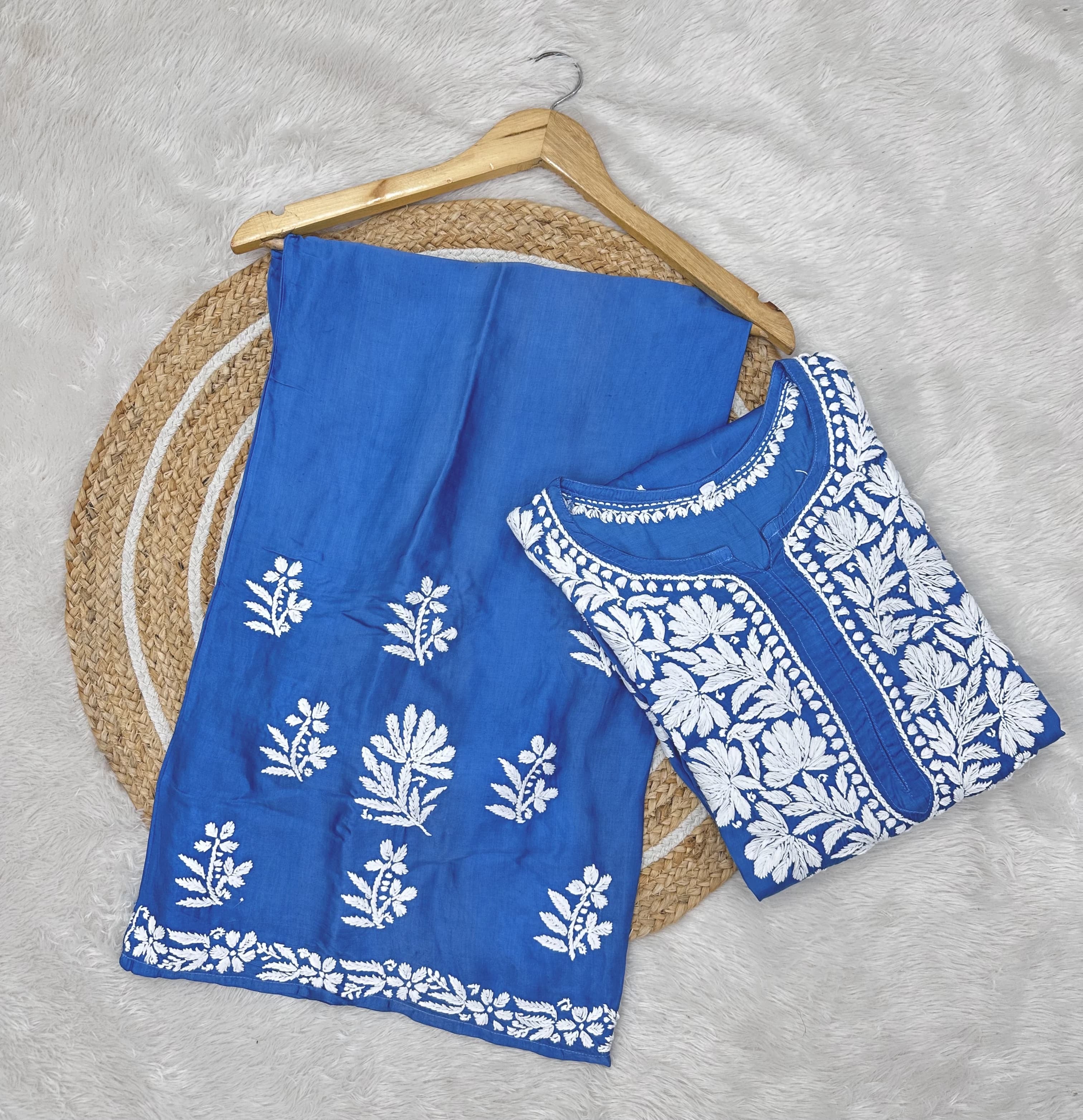 3D Modal CottonSatin Set