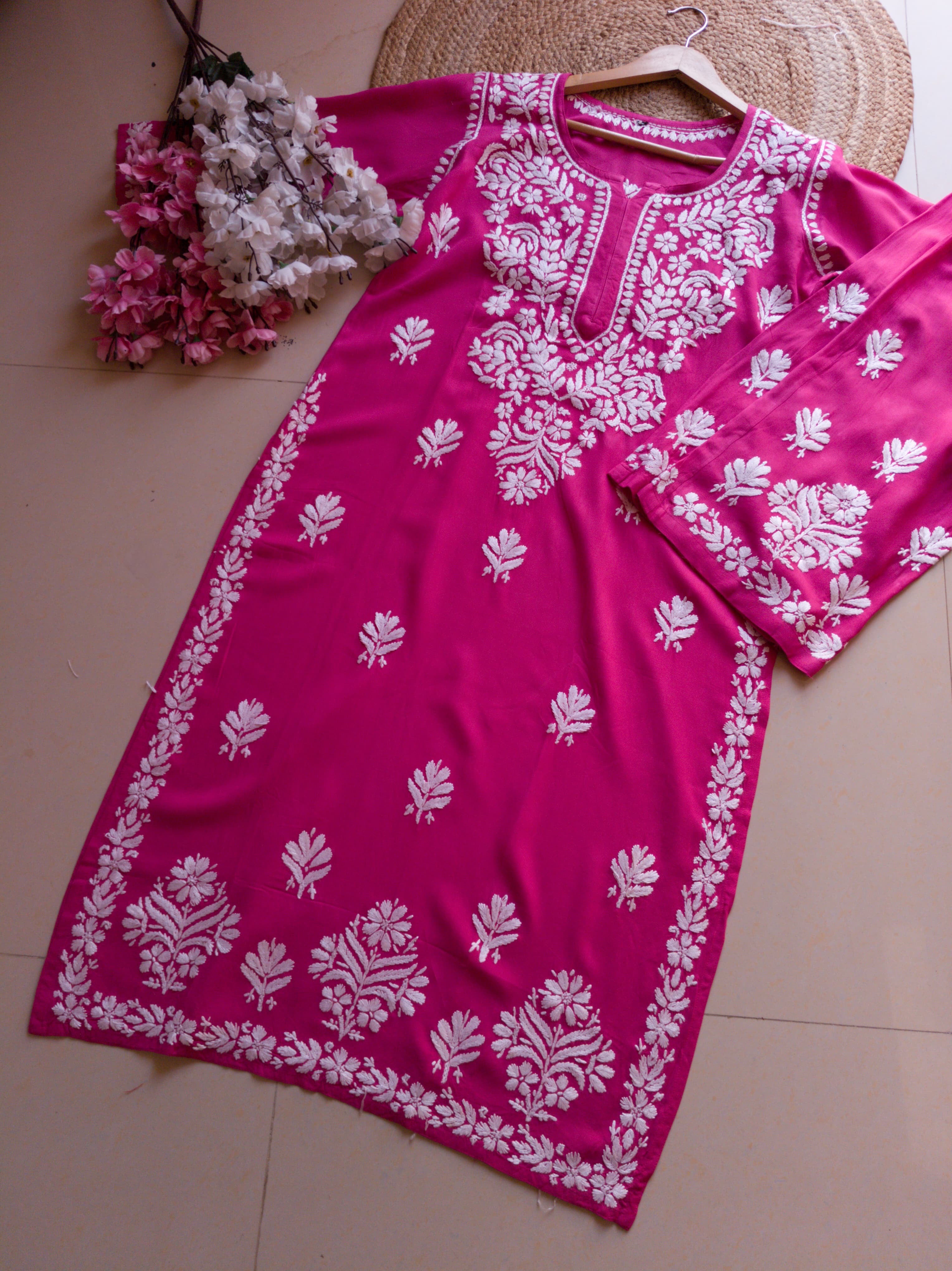 Anaya Rangin Rayon Premium Kurta plazo