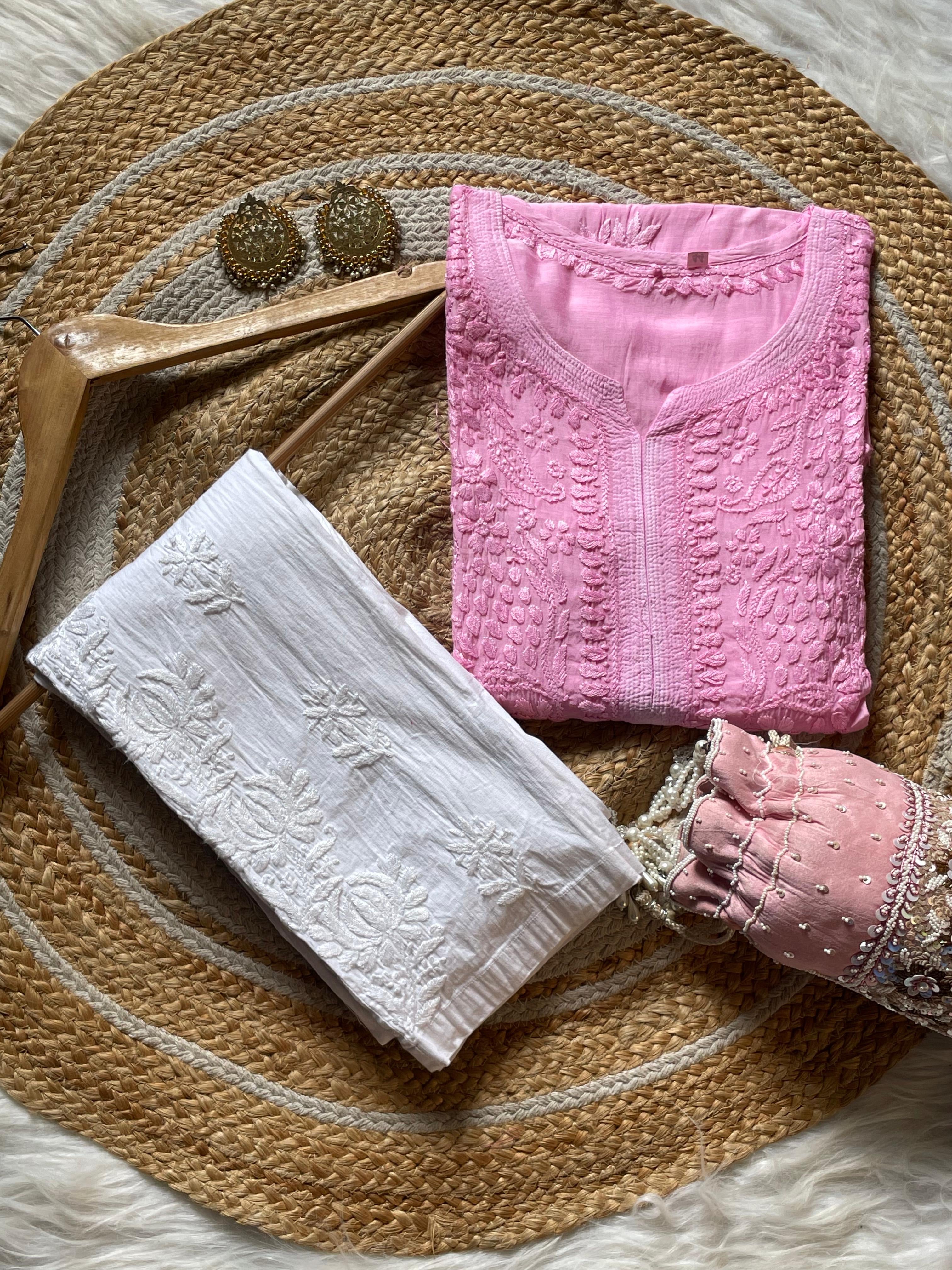 Heavy 3d Muslin butter soft fancy kurta