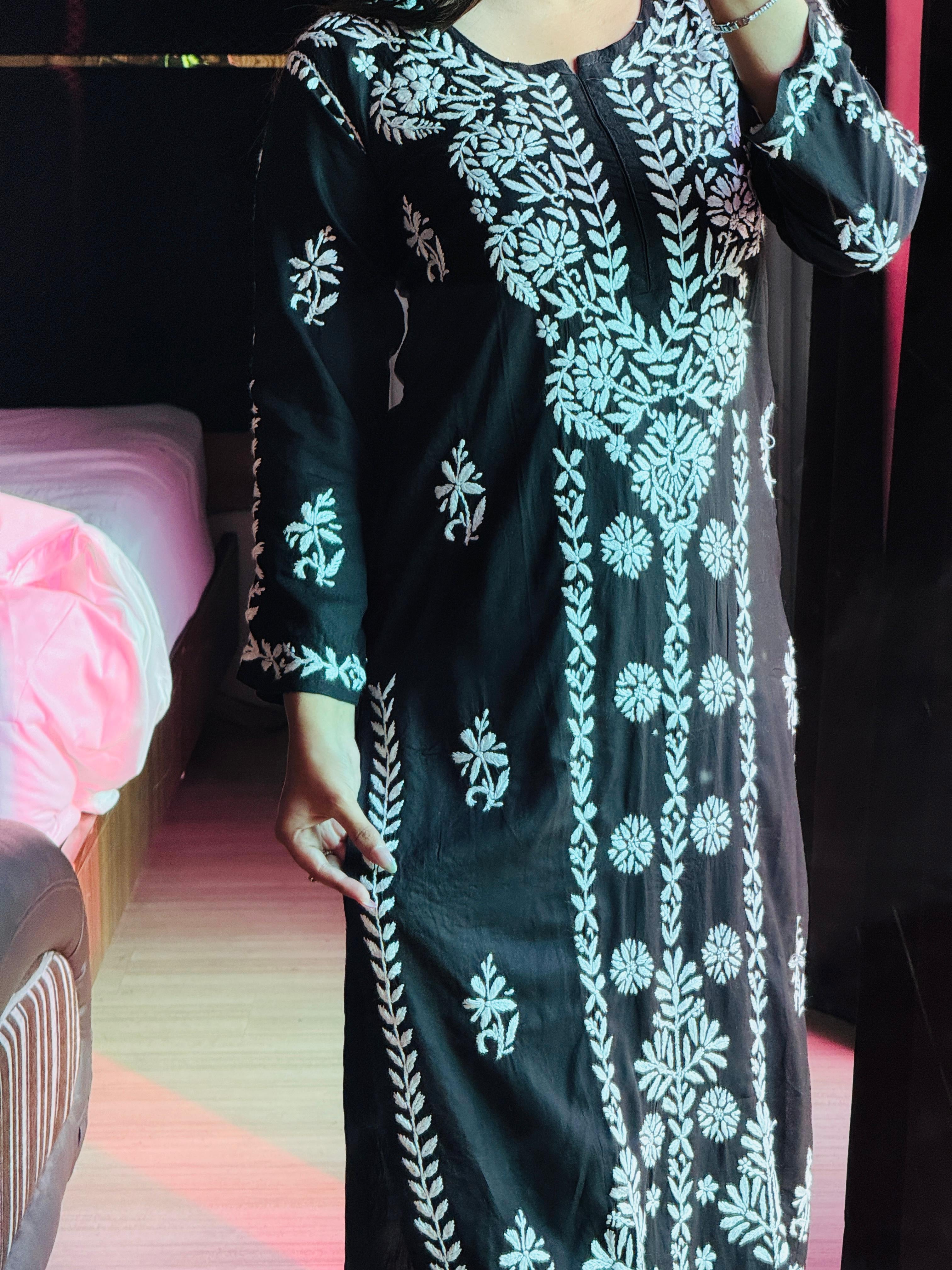 Riwayat Premium Heavy Work Modal Kurta