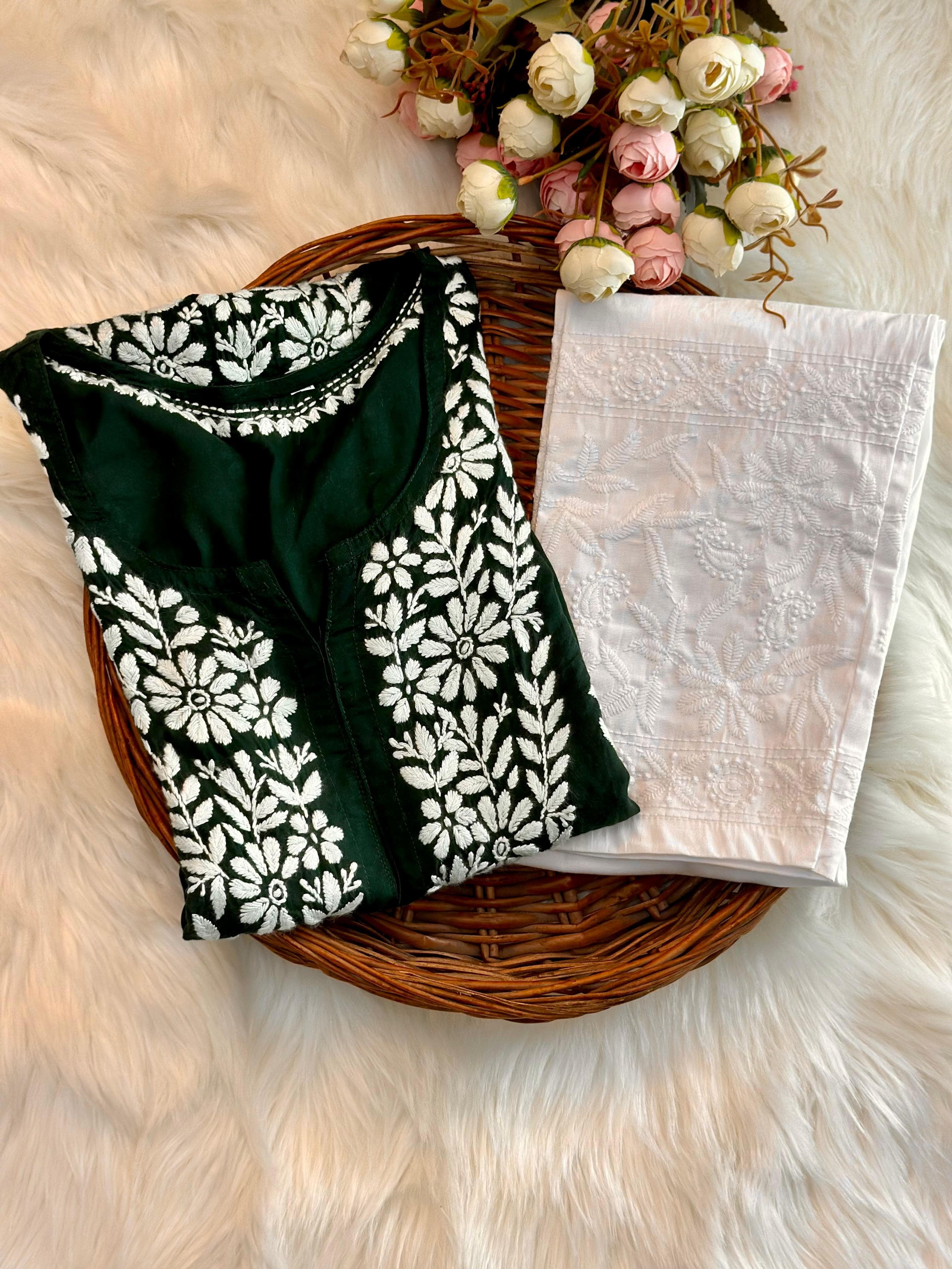 Heavy Panel Embroidery soft Modal kurta