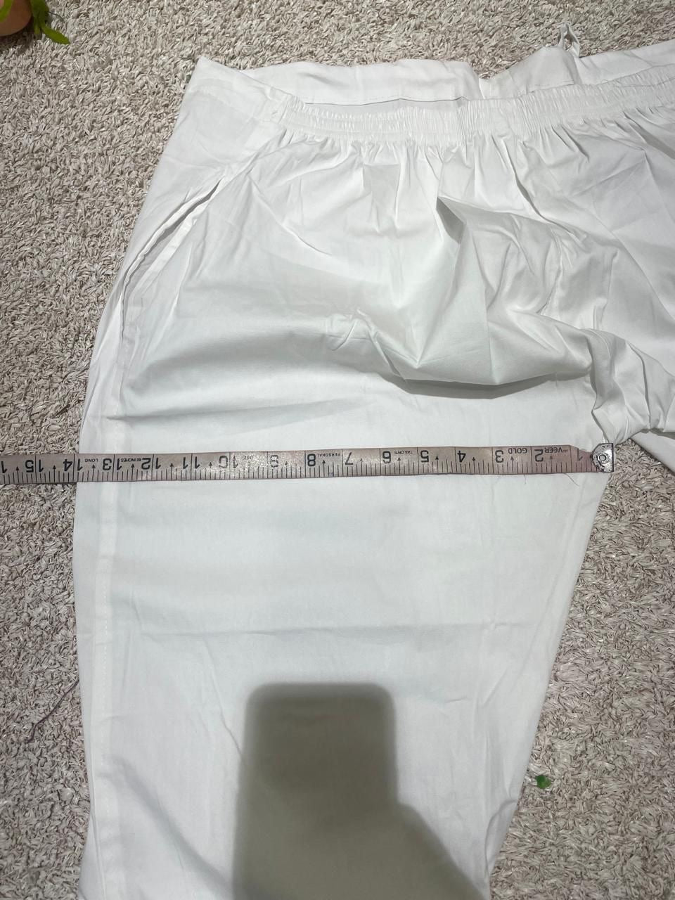 Upto 50 waist Hand embroidery Free Size Pant