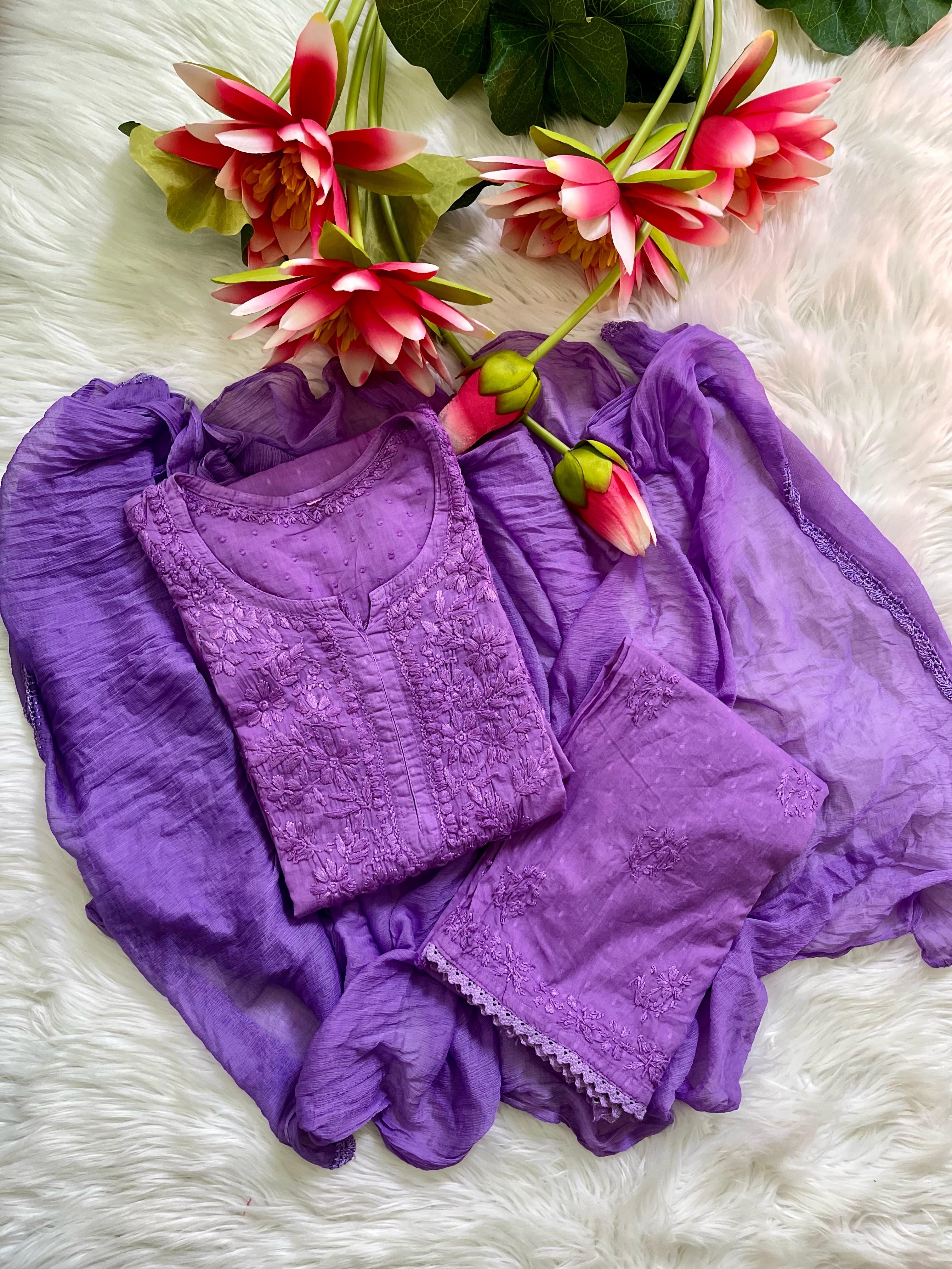 Noor Dobby Cotton 3pc Softy & Comfort Set