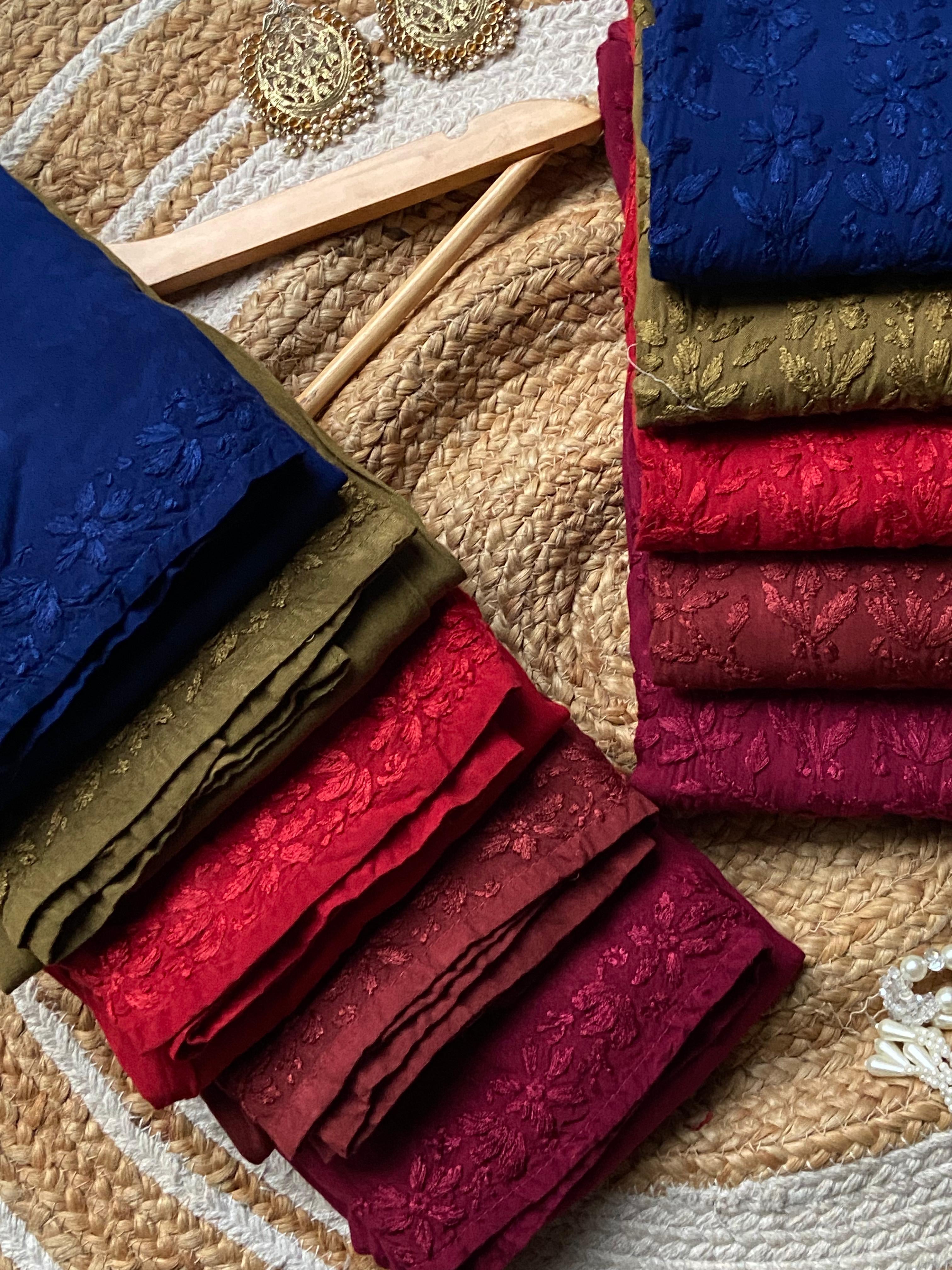 Anaya Heavy Daman Rayon Plazzo Set