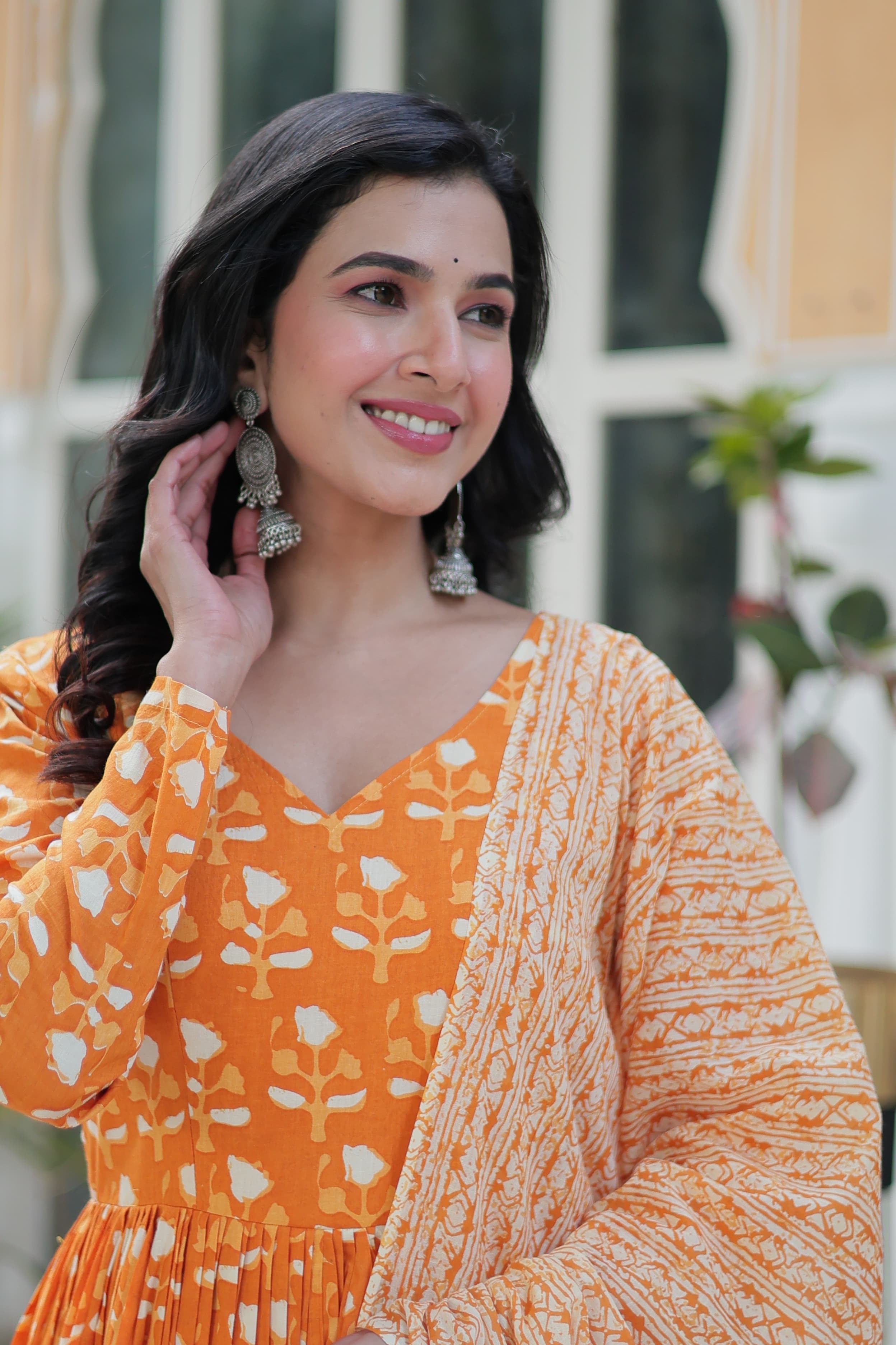 Premium Digital Print Kurti With Pant & Dupatta set