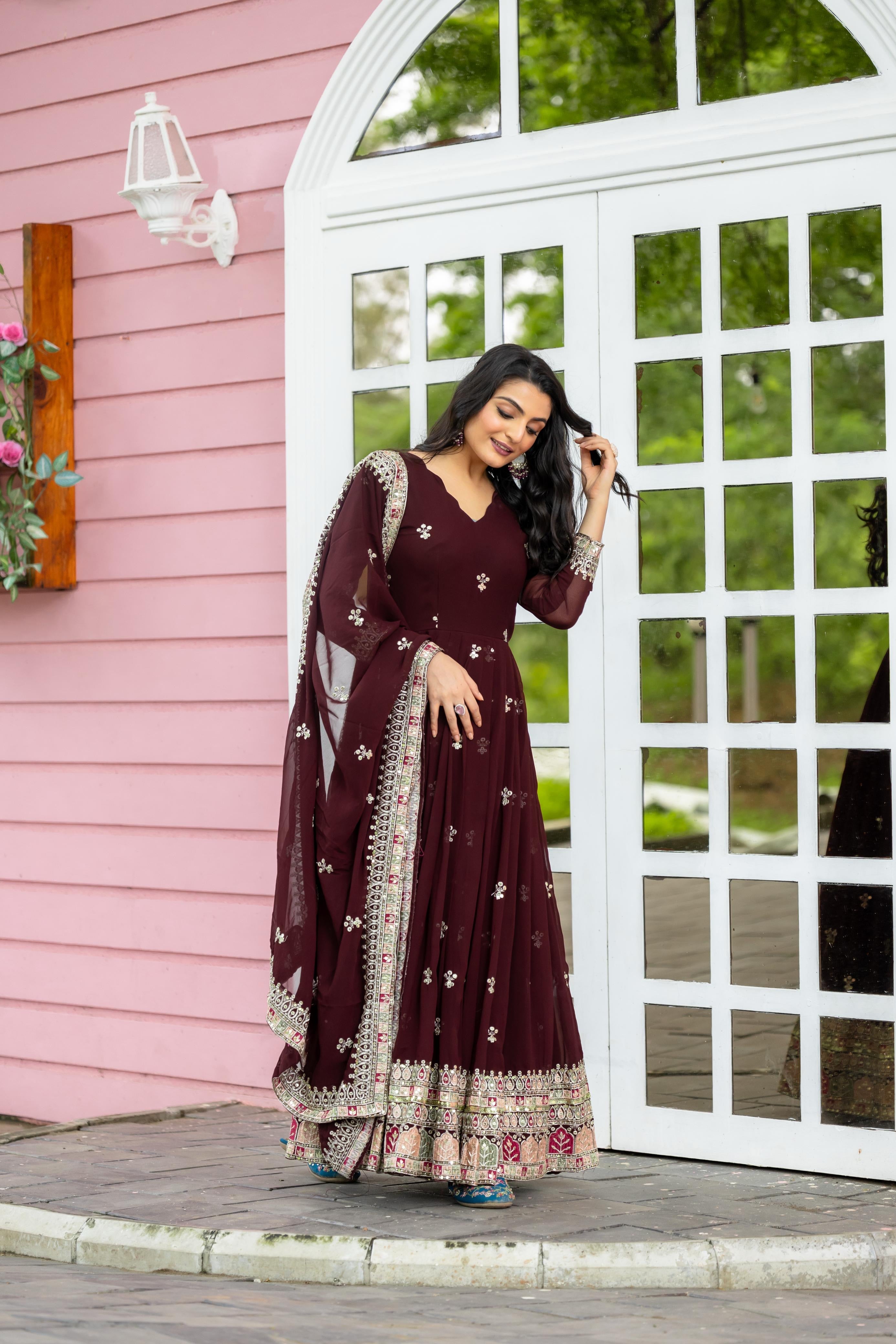 Party Wear Heavy embroidered Set
