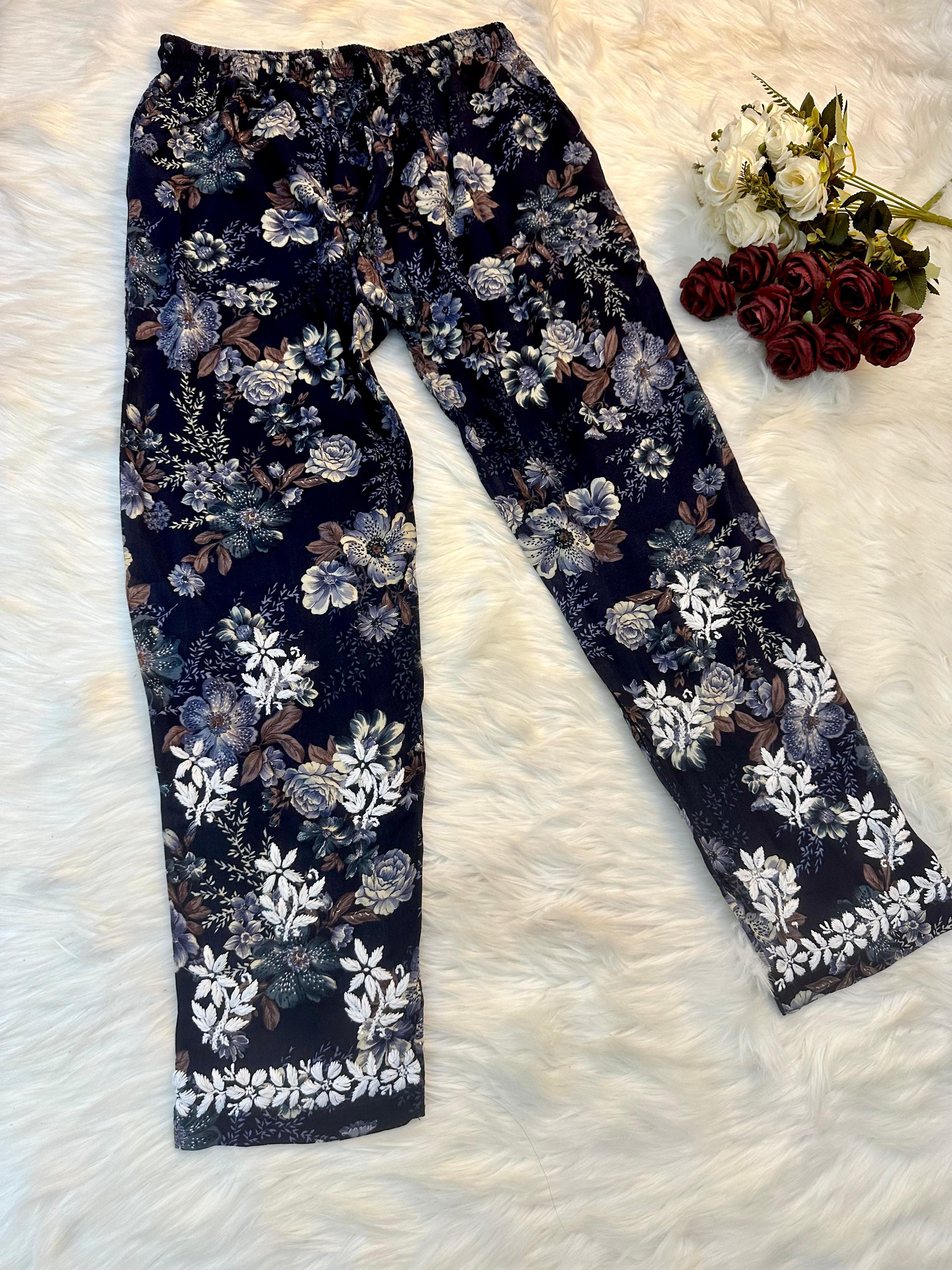 Printed Rayon cord set in 4 beautiful prints