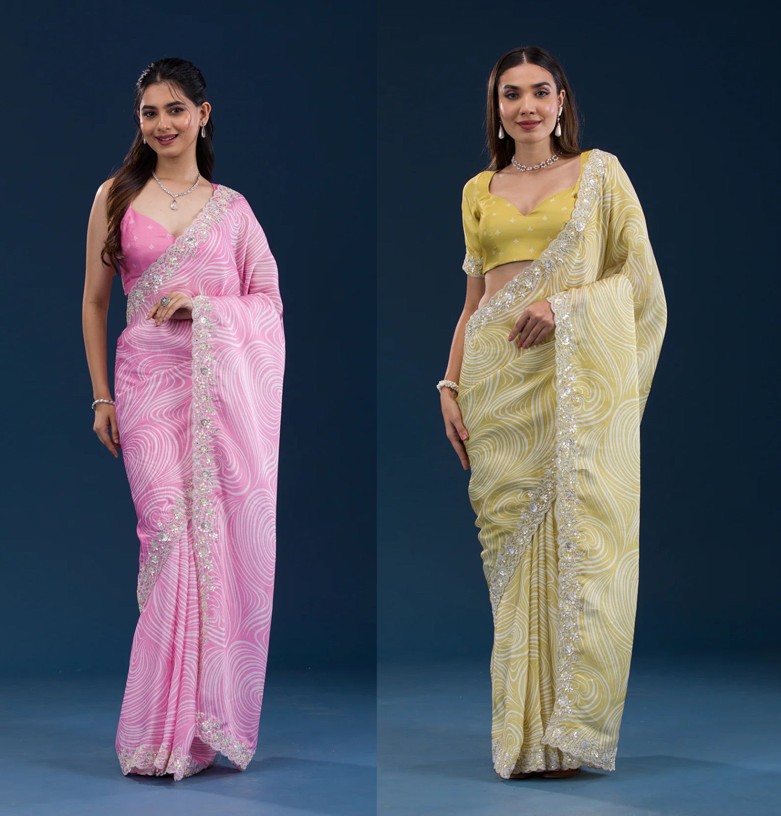 Digital prints Sarees