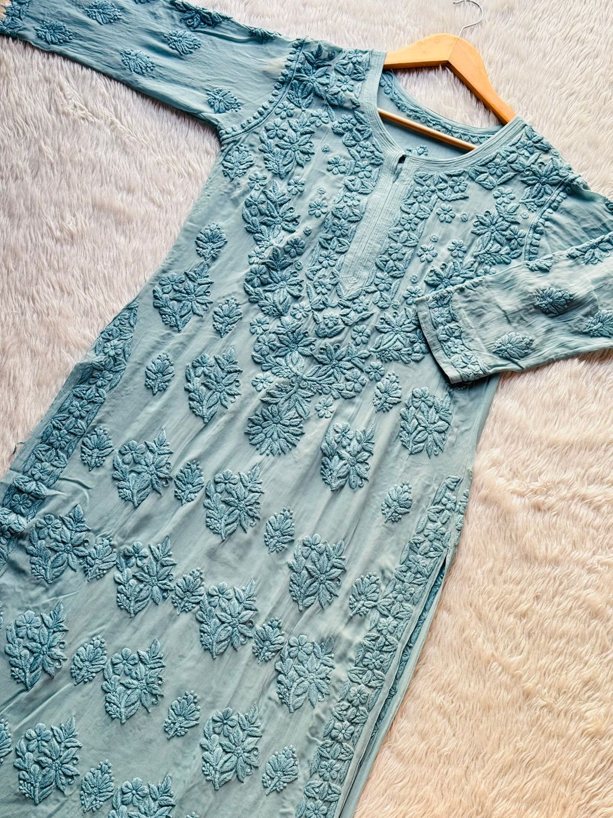 Heavy boota high quality viscose handwork