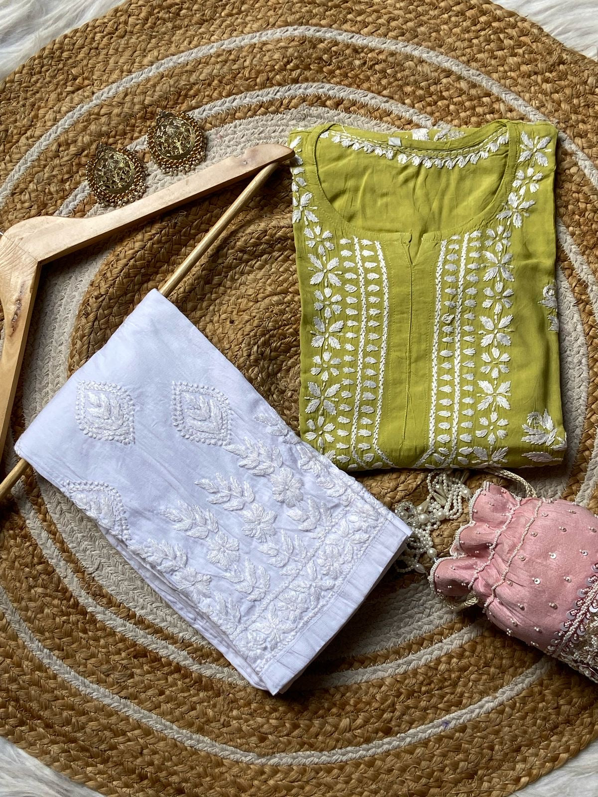 Gulab Modal Kurti fine intricate