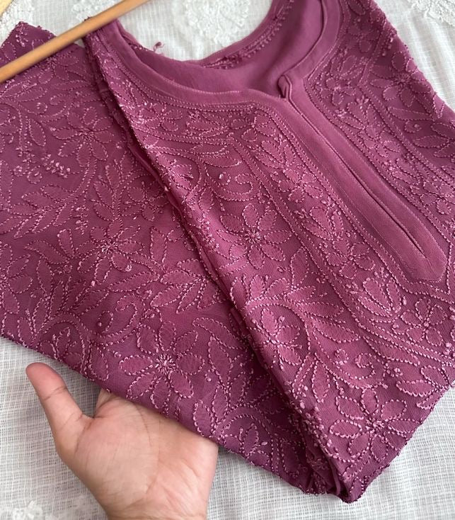 Hania Amir Resham Viscose Jall