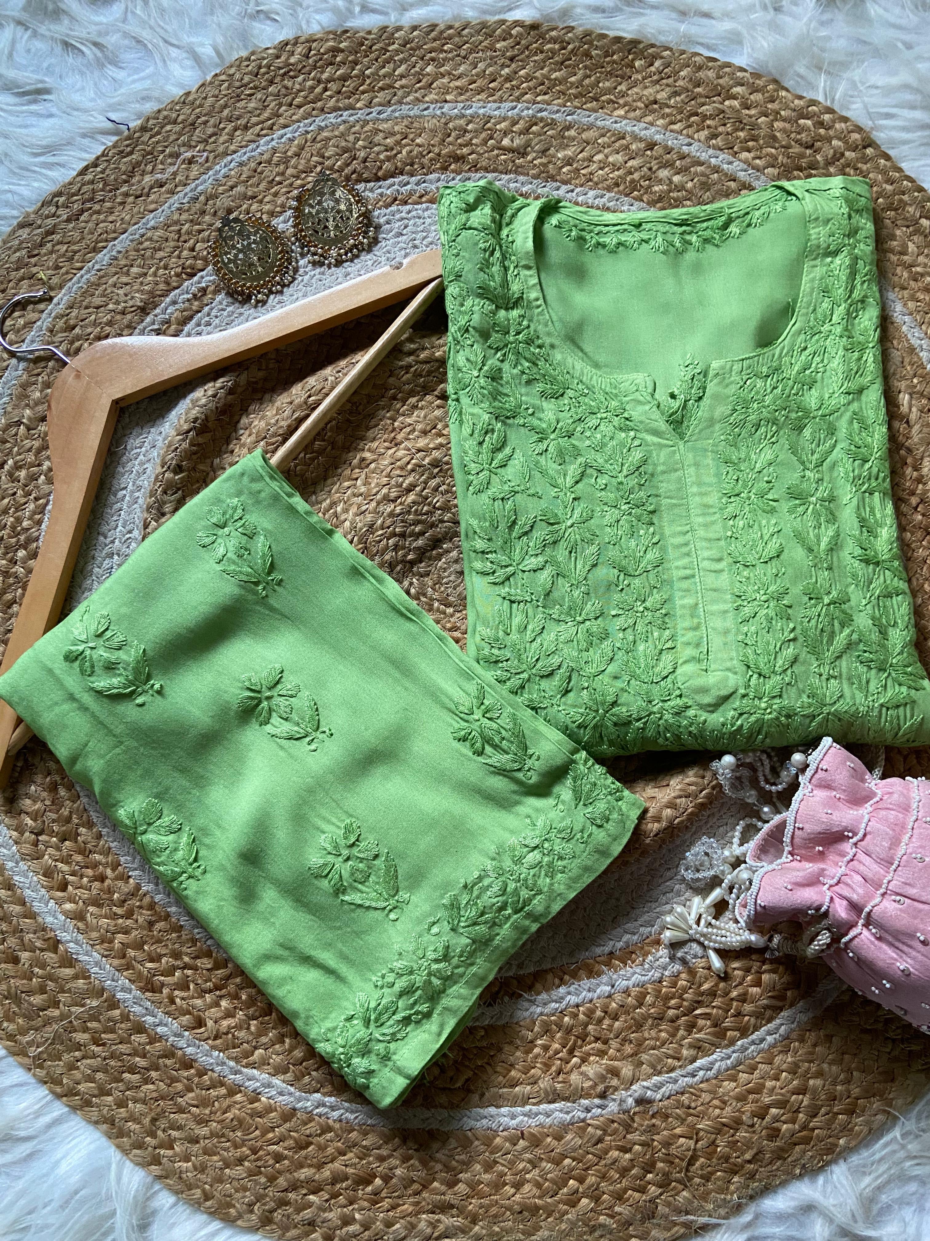 Anaya Heavy Daman Rayon Plazzo Set