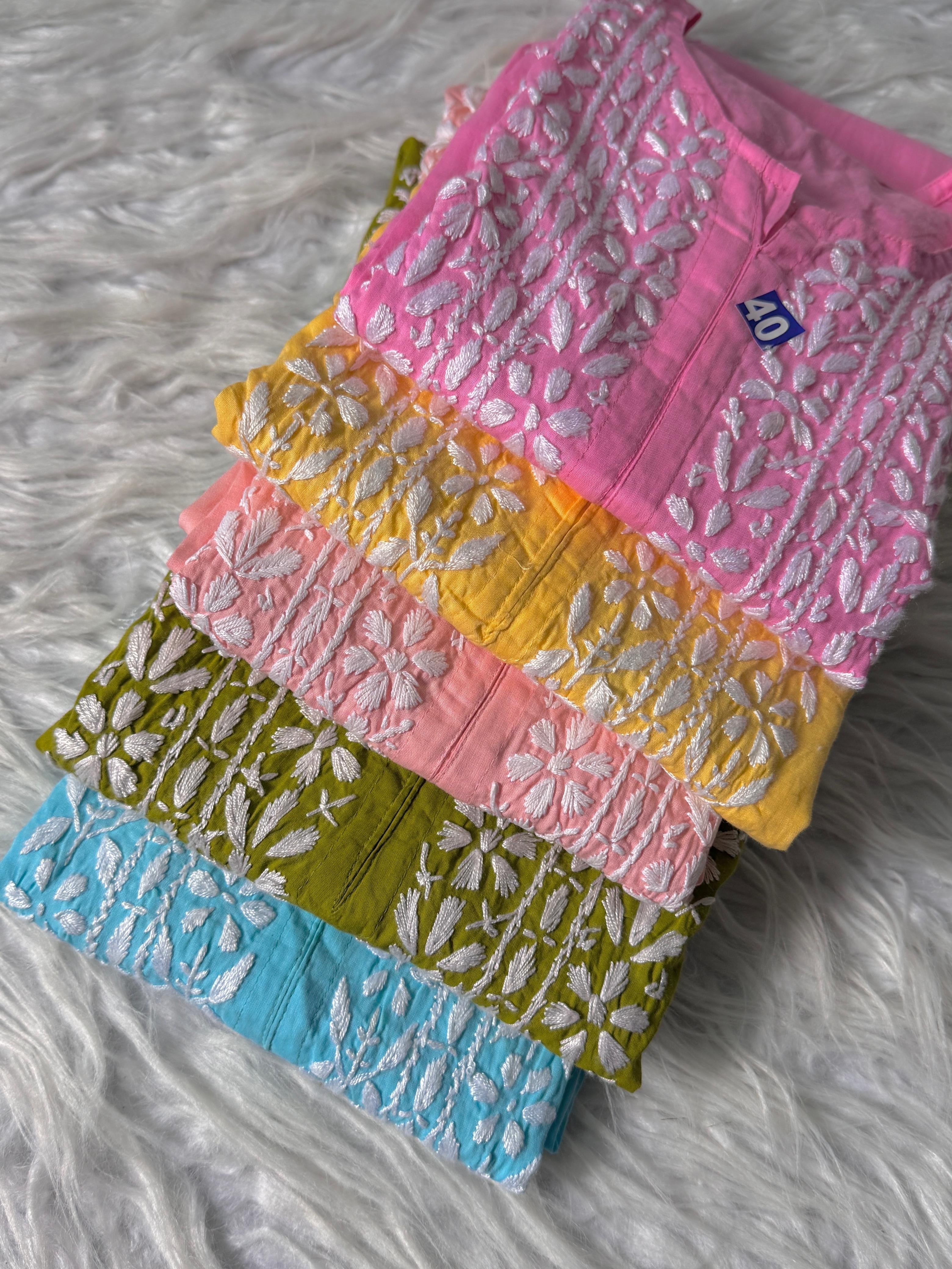 Soft Daman Mul Kurti And Plazzo combo