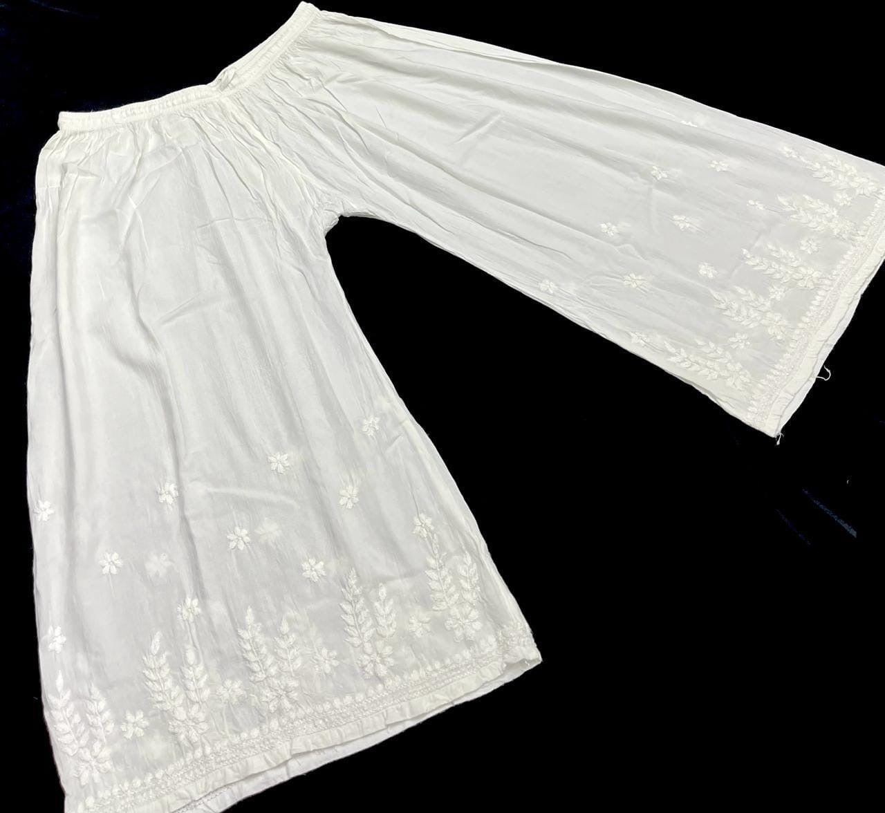 PLUS SIZE RAYON PALAZZO 46 To 80 waiste Sizes