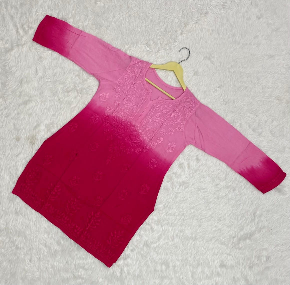 Rayon Ombre Soft Short Top