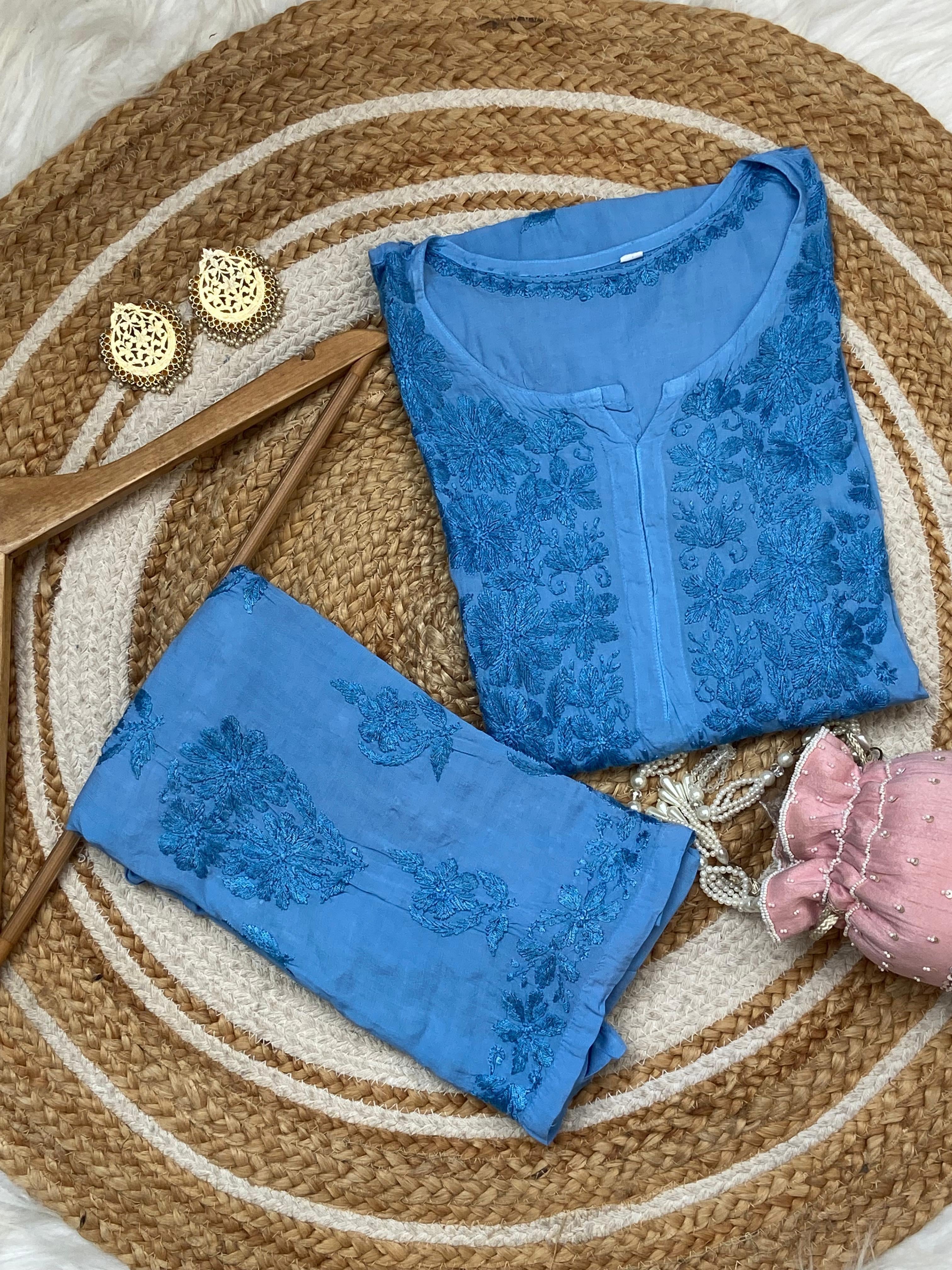 Premium Dyeable Modal Plazzo Set