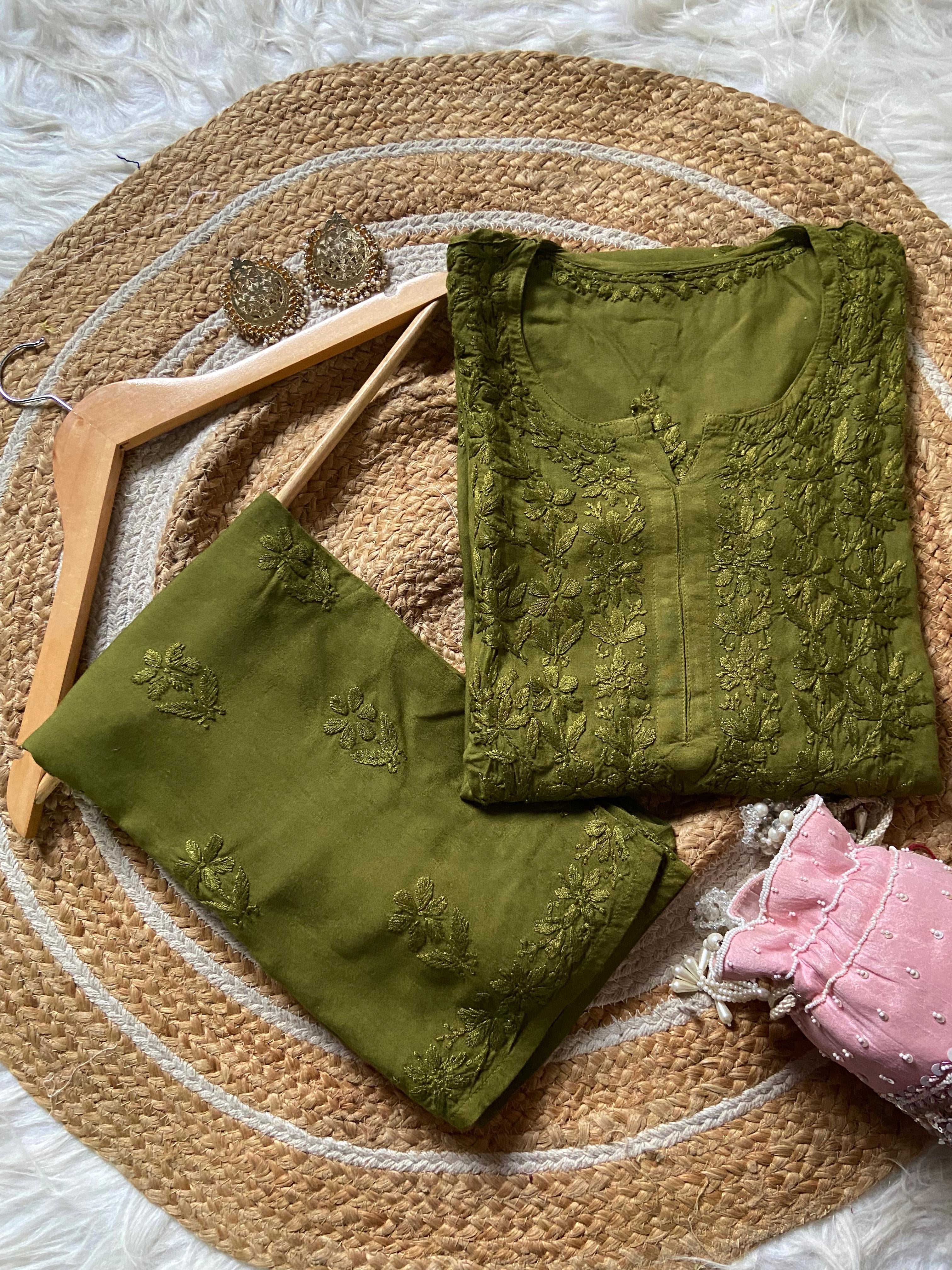 Anaya Heavy Daman Rayon Plazzo Set