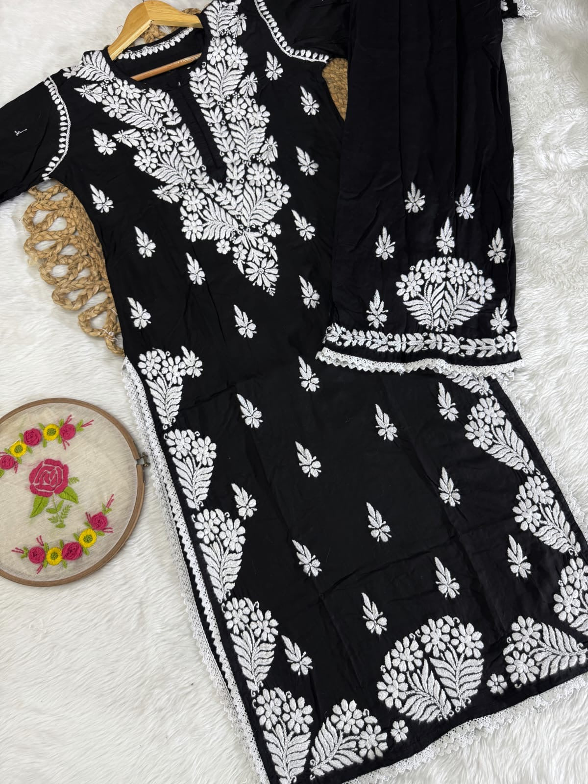 Qureshiya Less Crafted Modal Pure Cotton Set