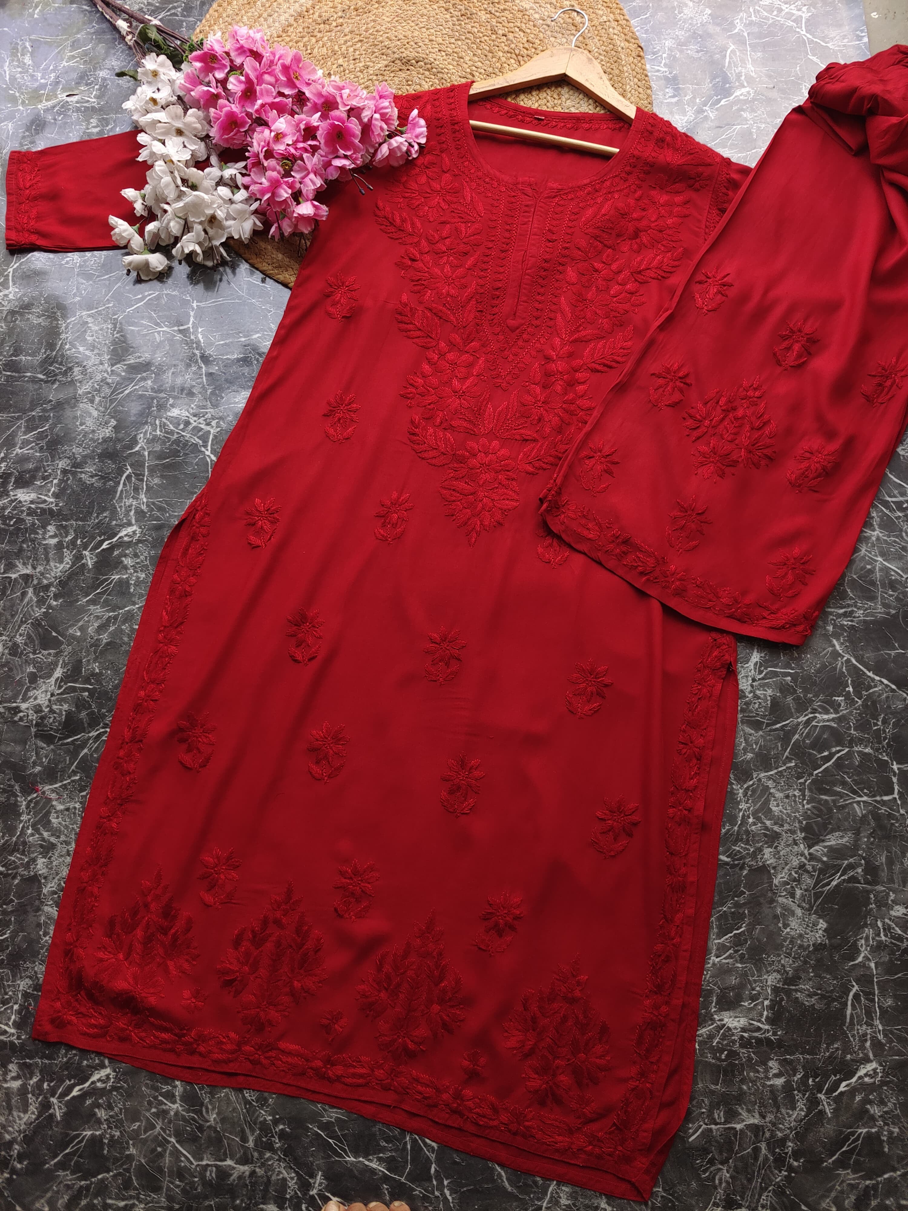 Export Quality Rayon Dyed 3d Embroidery Set