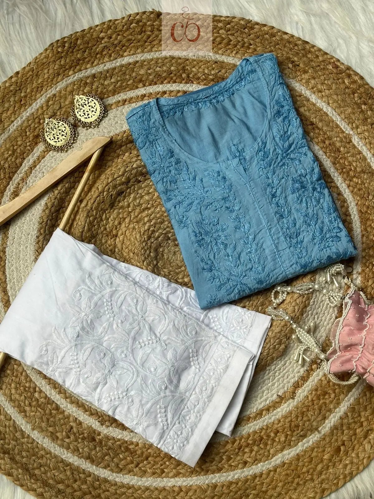 Butter Soft Chanderi Ombre edition Kurti - chikankariofficial