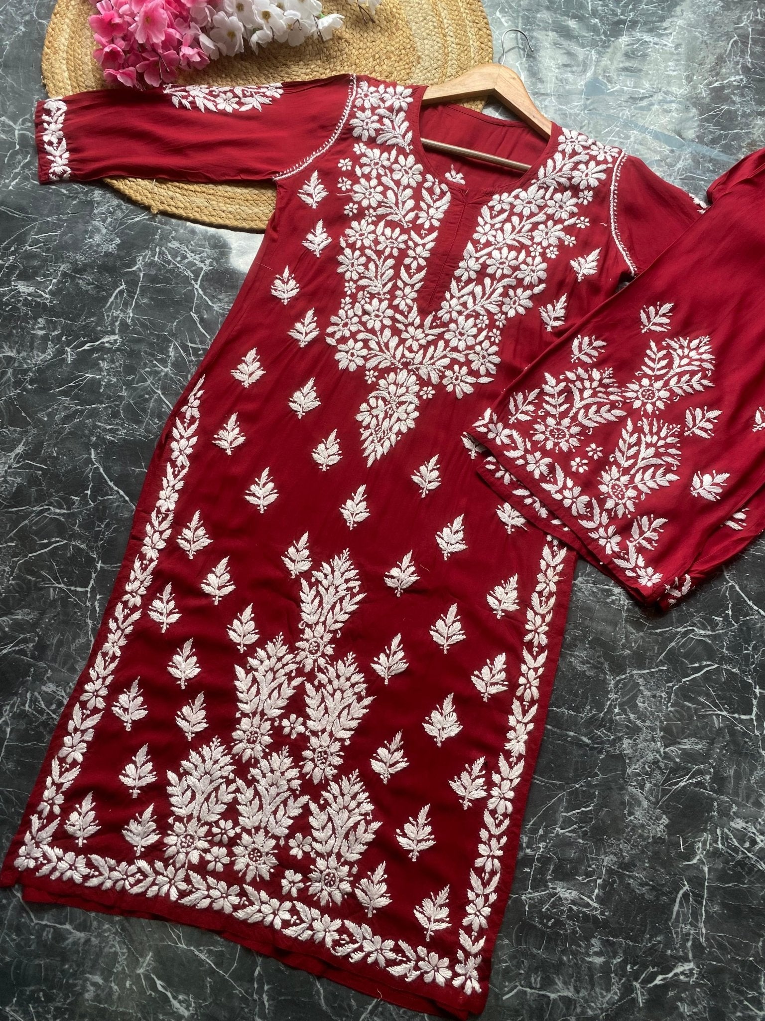 Celebs Favourite Modal chikankari combo - chikankariofficial