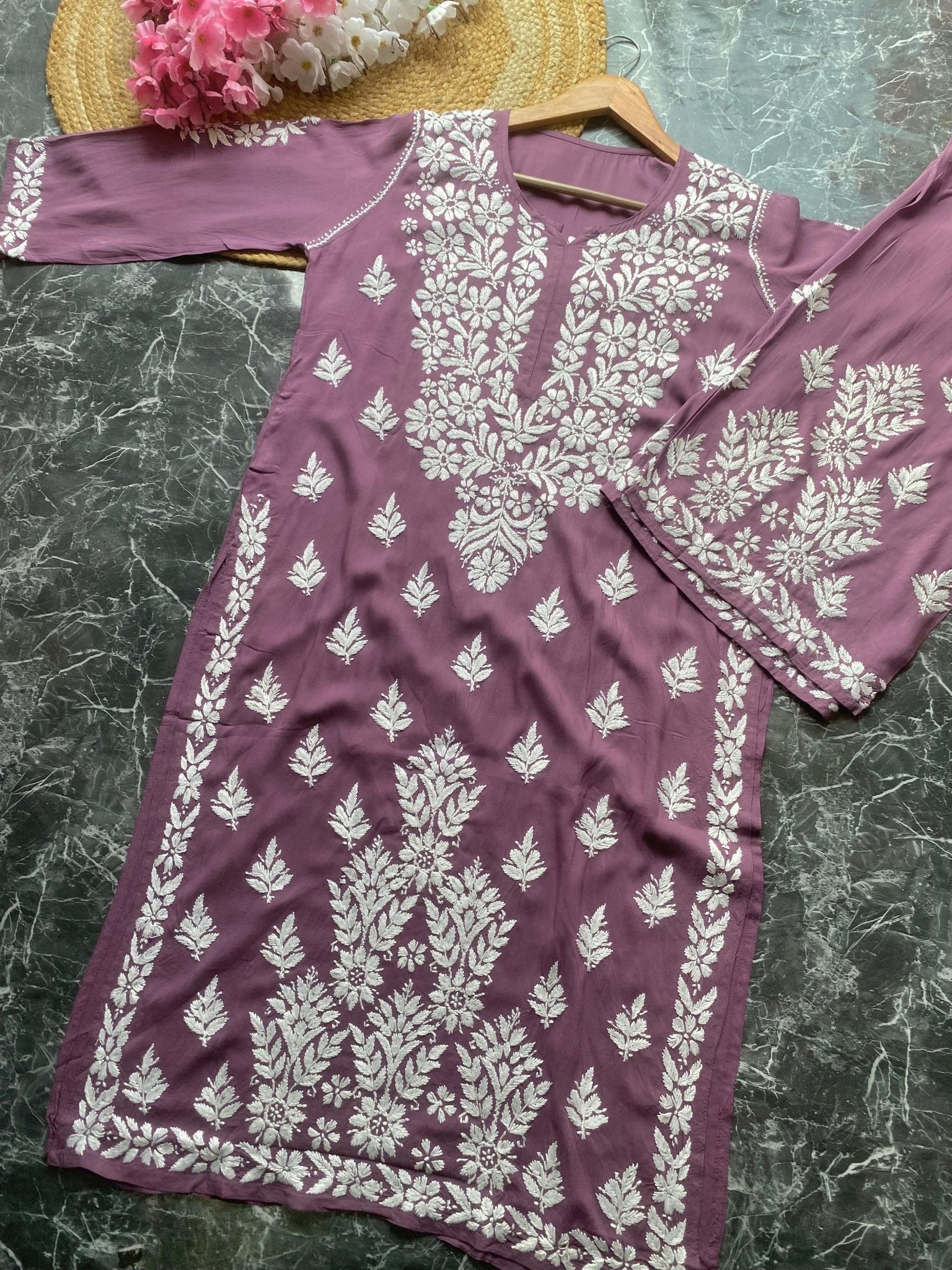 Celebs Favourite Modal chikankari combo - chikankariofficial
