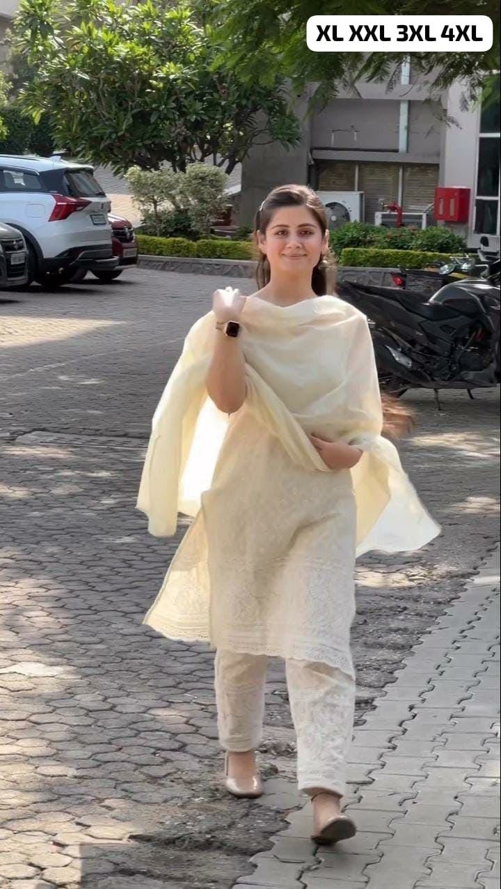 Chikankari 3pc Set - chikankariofficial