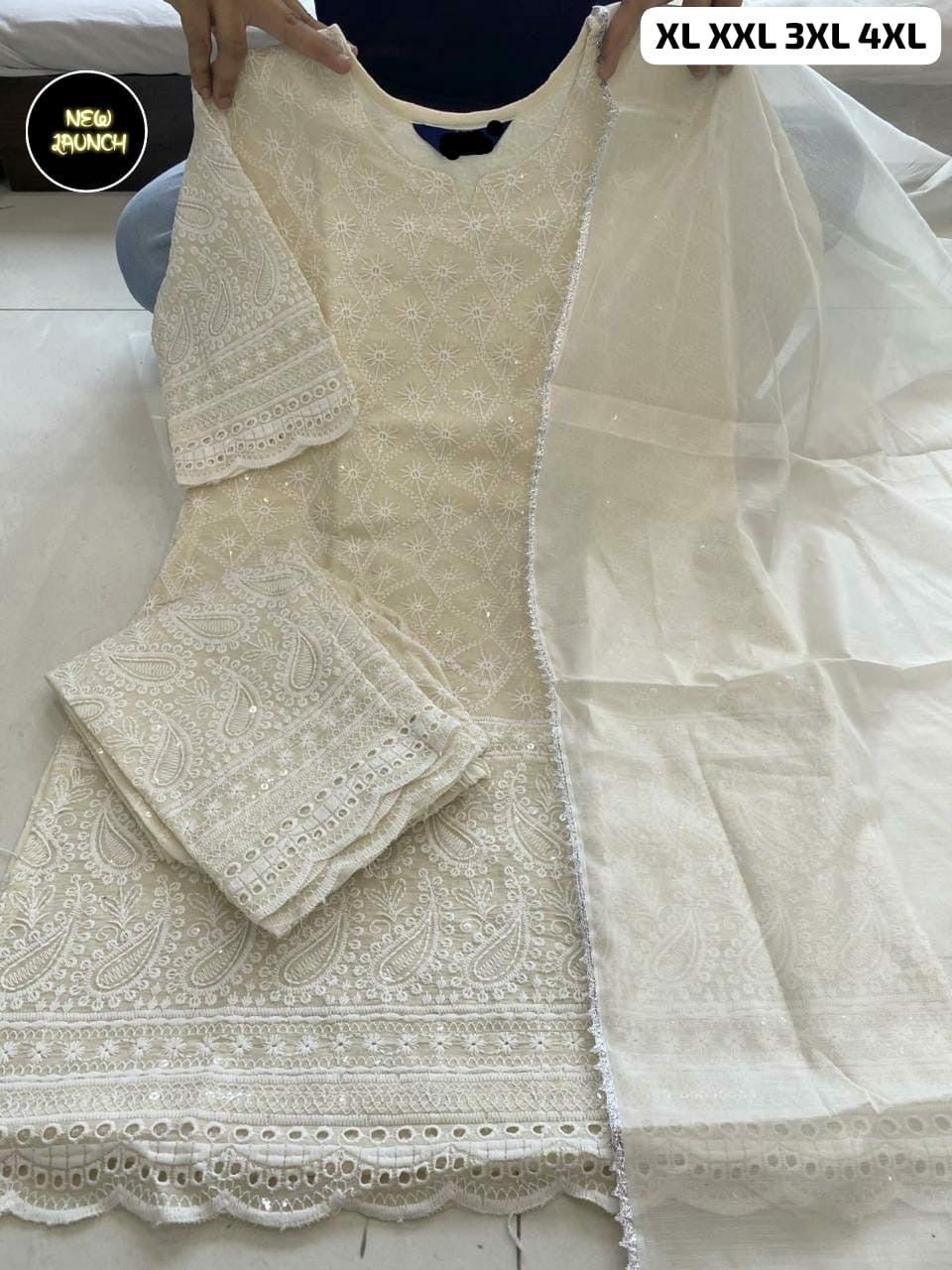 Chikankari 3pc Set - chikankariofficial