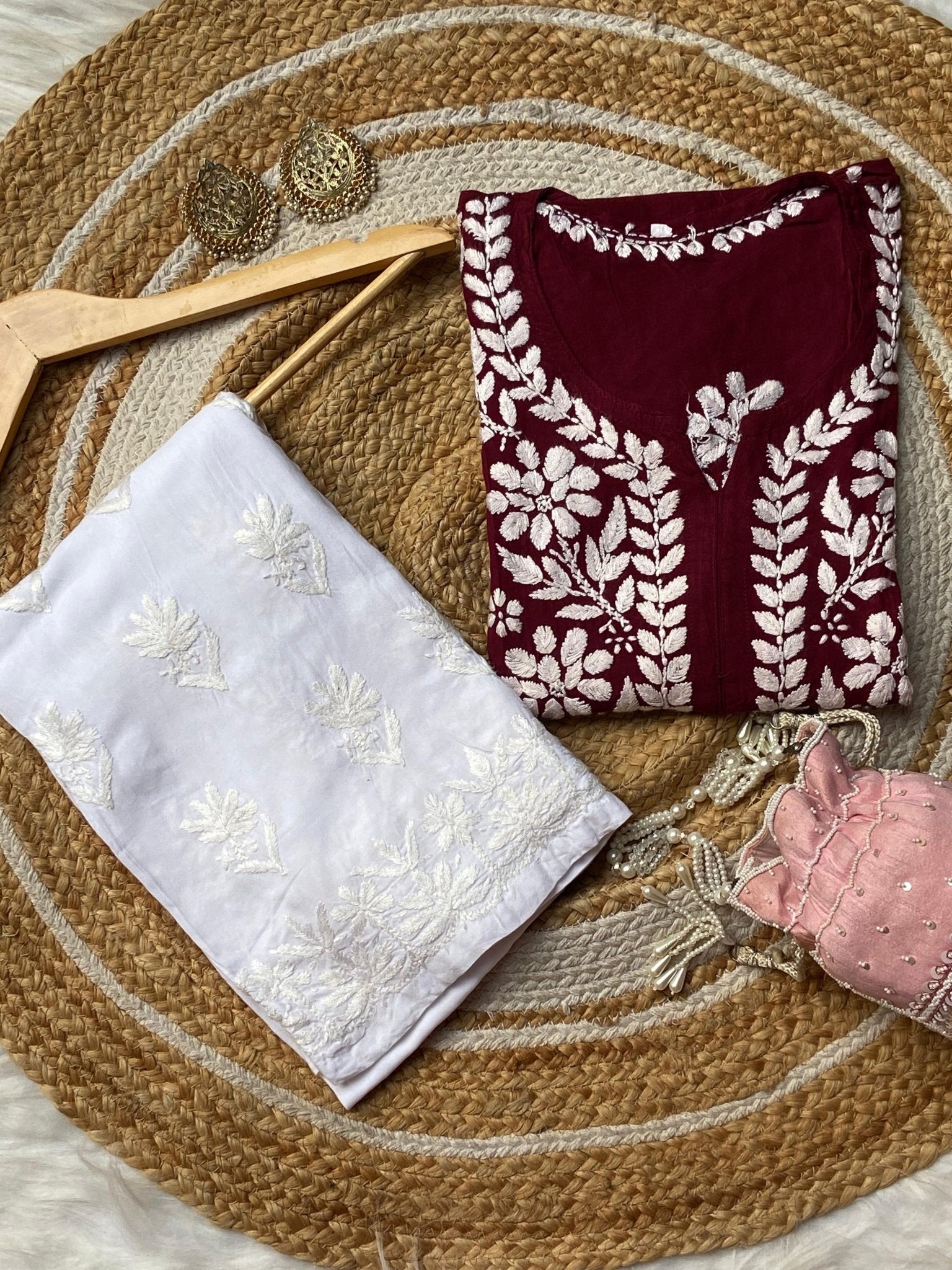 chikankariofficial Chikankari rayon kurti