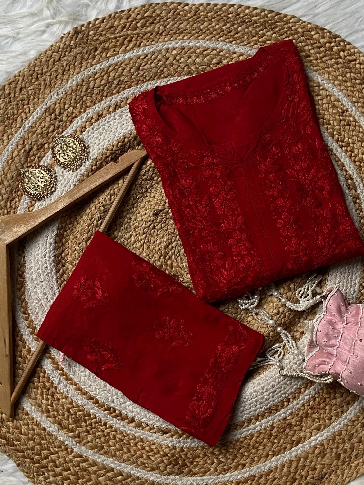 Demanding RayonTone to tone Plazzo Combo - chikankariofficial