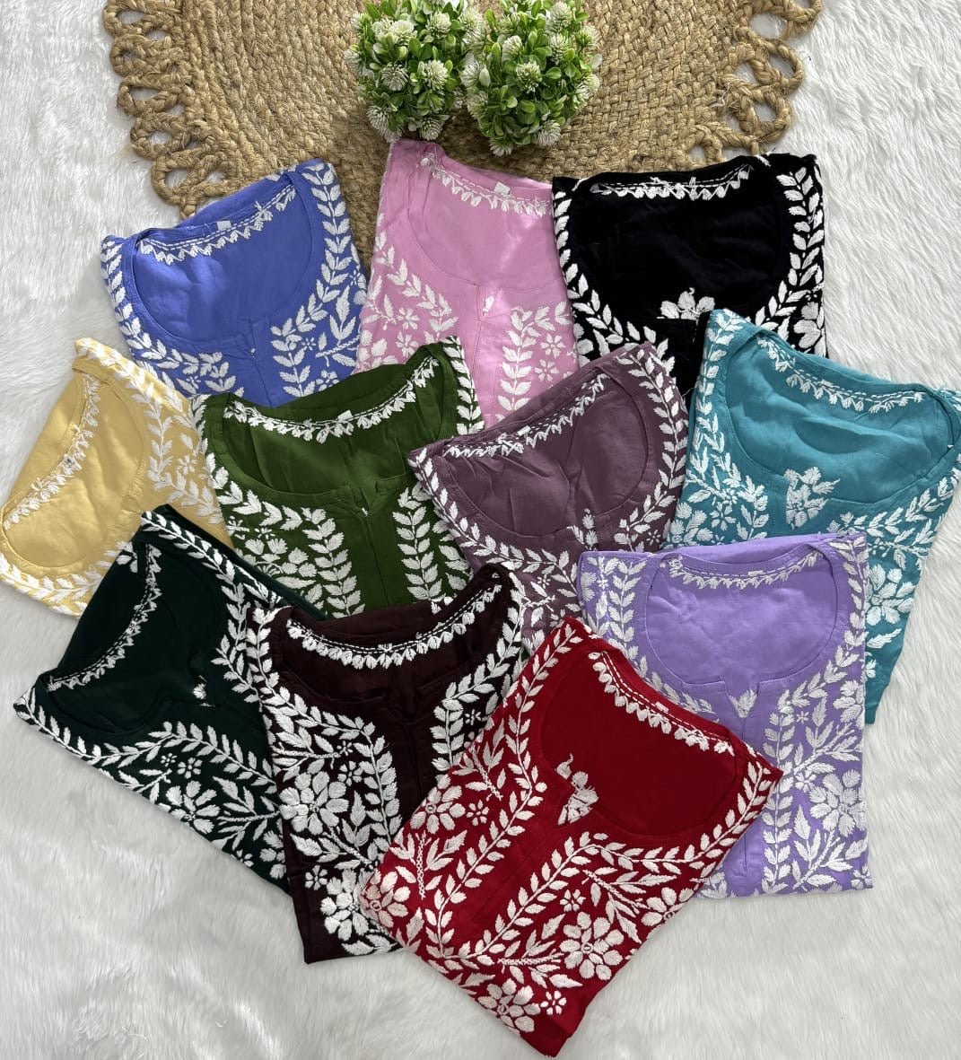 Exclusive reyon A New Concept In reyon short - chikankariofficial