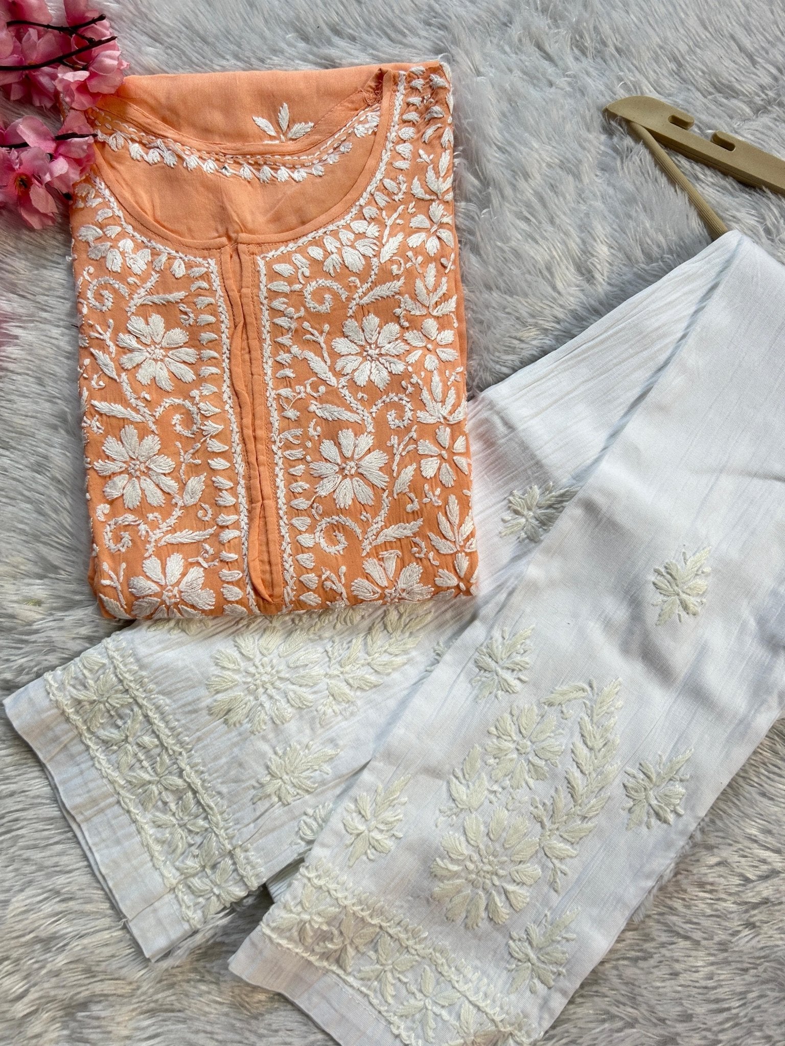 Exclusive Soft Modal kurtis - chikankariofficial