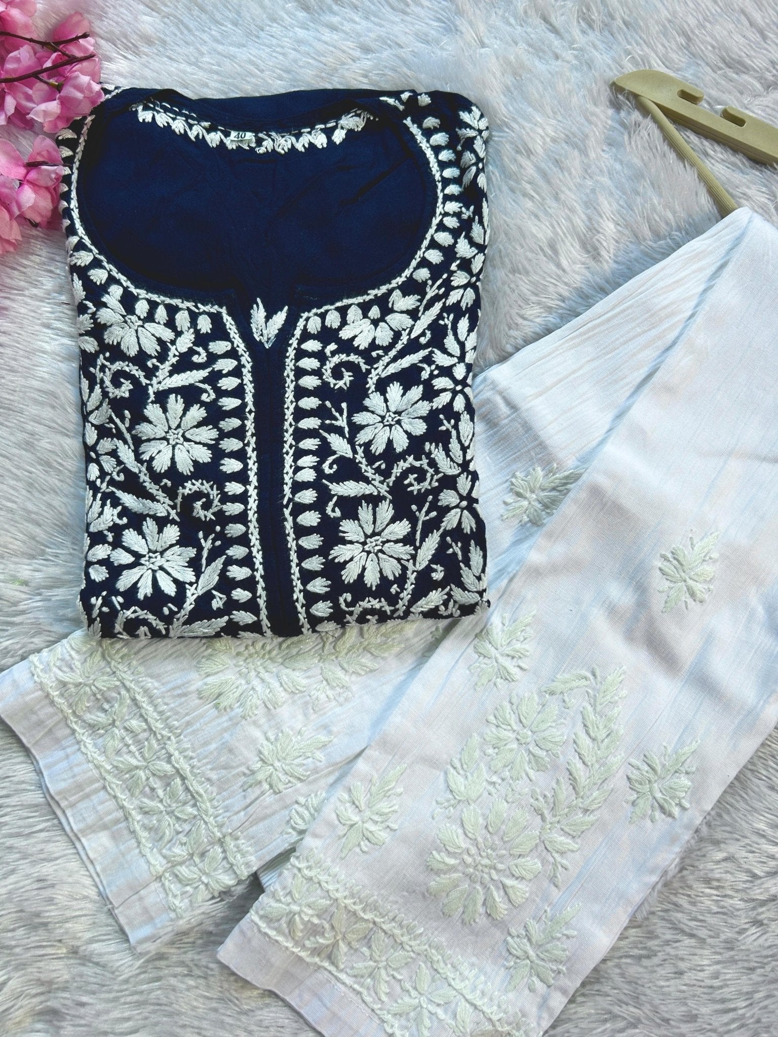 Exclusive Soft Modal kurtis - chikankariofficial