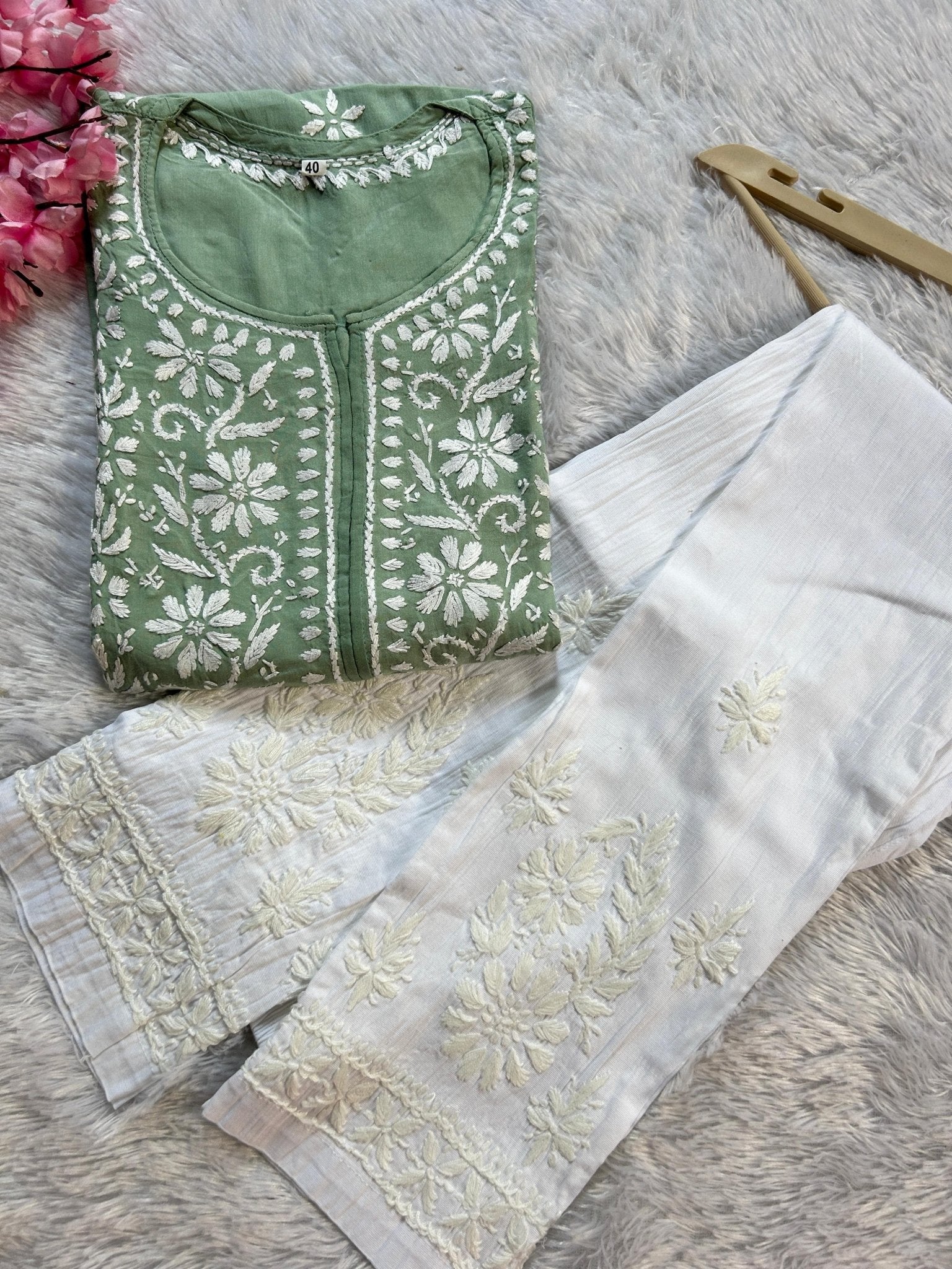 Exclusive Soft Modal kurtis - chikankariofficial