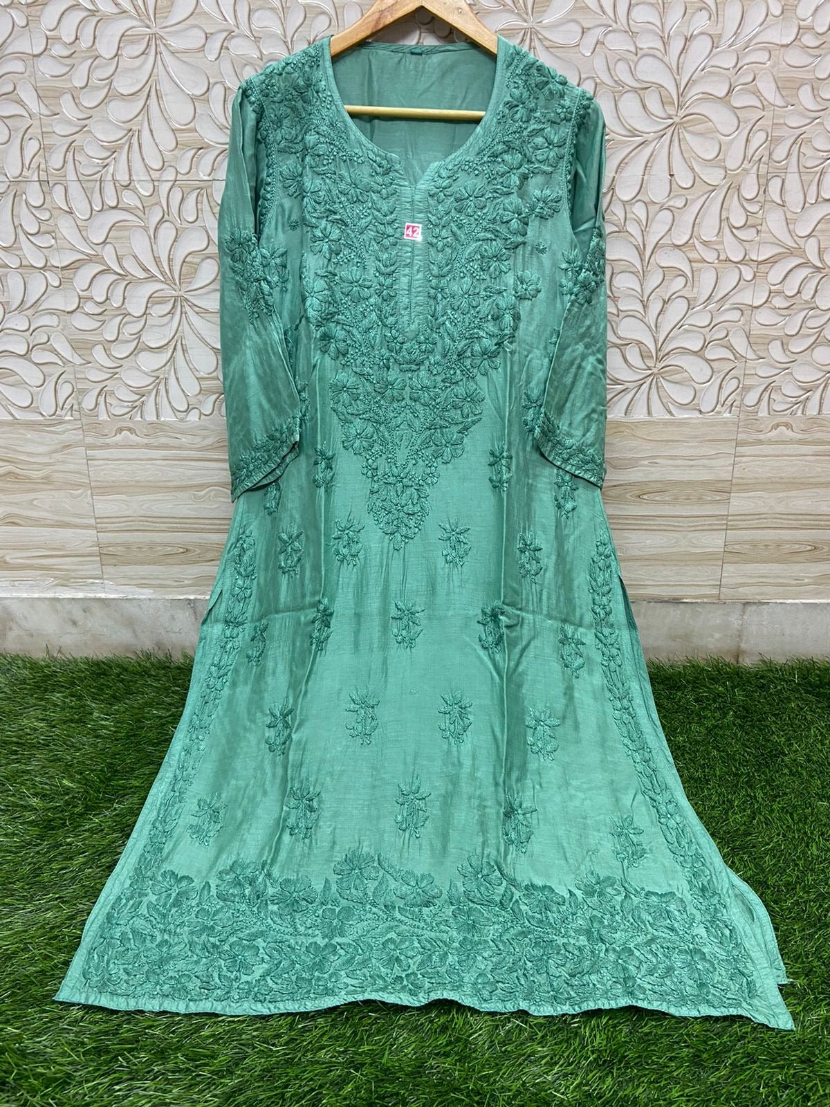 Fancy Daman 3d Pure Sikly Kurtis - chikankariofficial