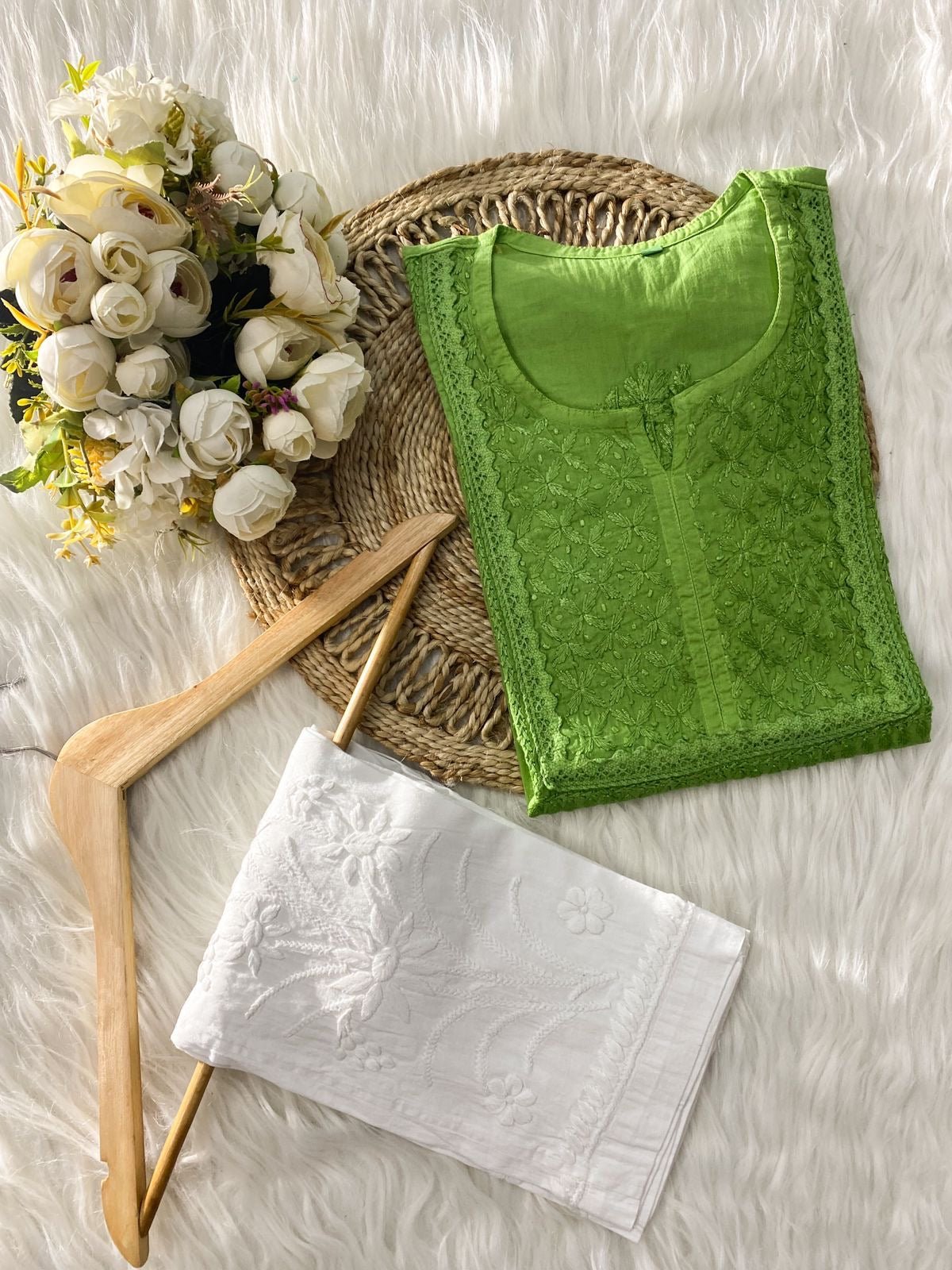 Handcrafted Essentials Short Top - chikankariofficial