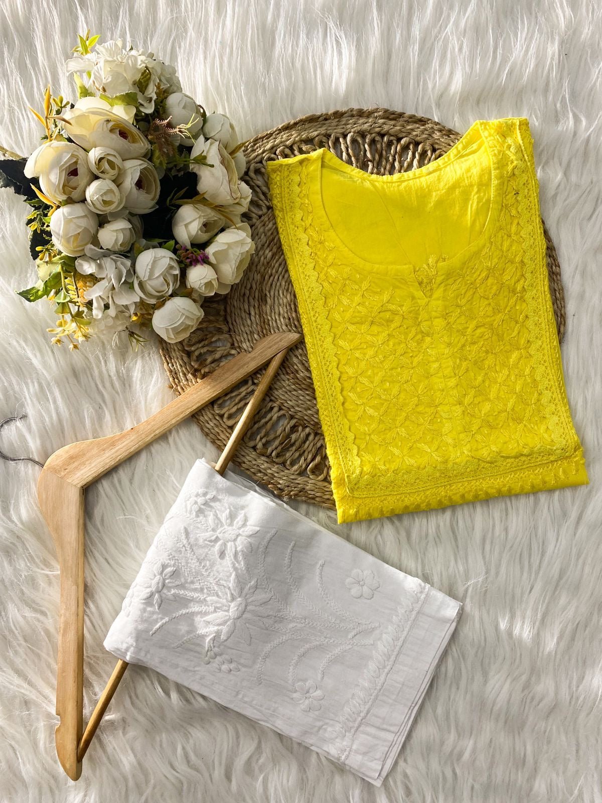 Handcrafted Essentials Short Top - chikankariofficial