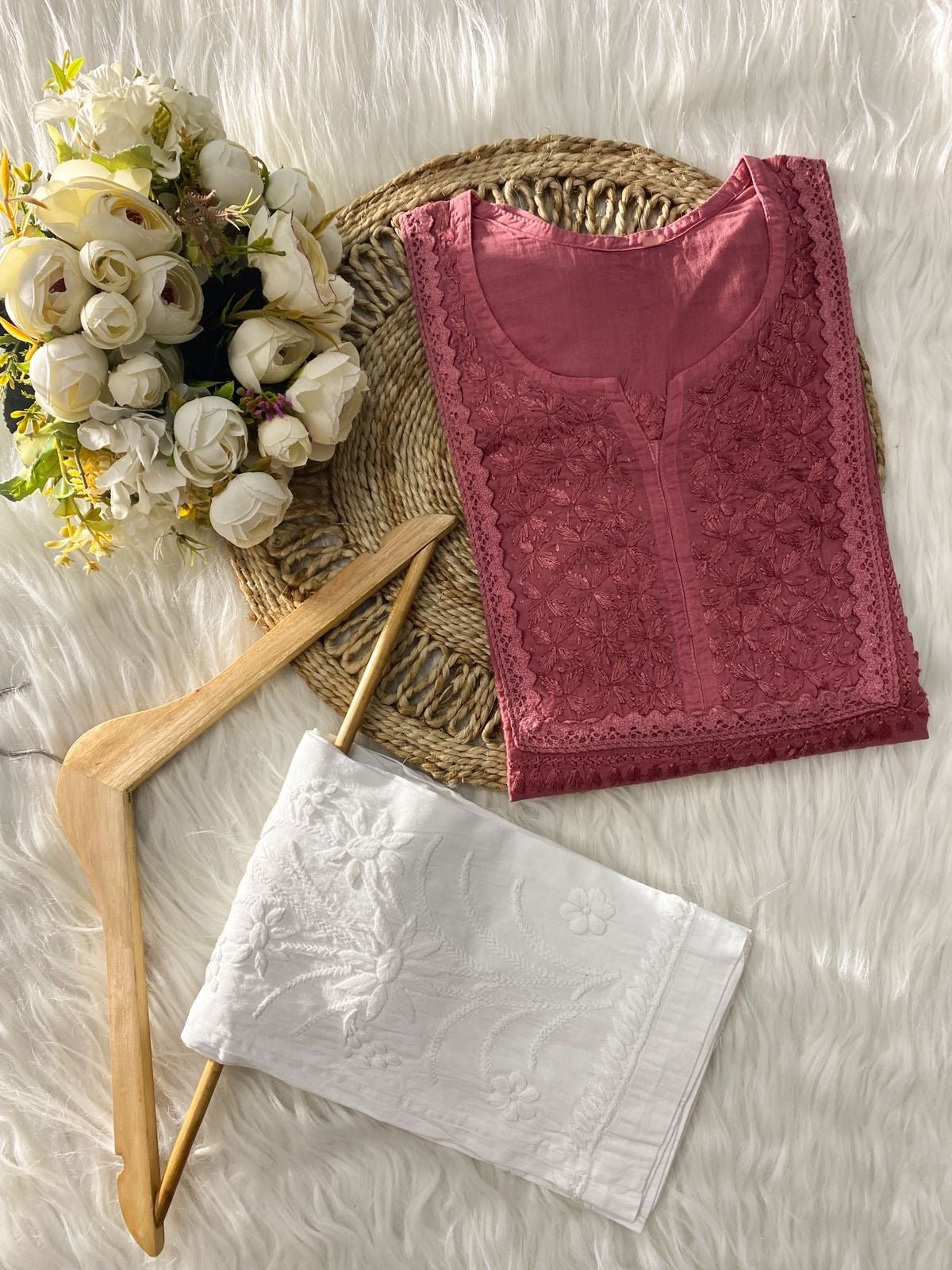 Handcrafted Essentials Short Top - chikankariofficial