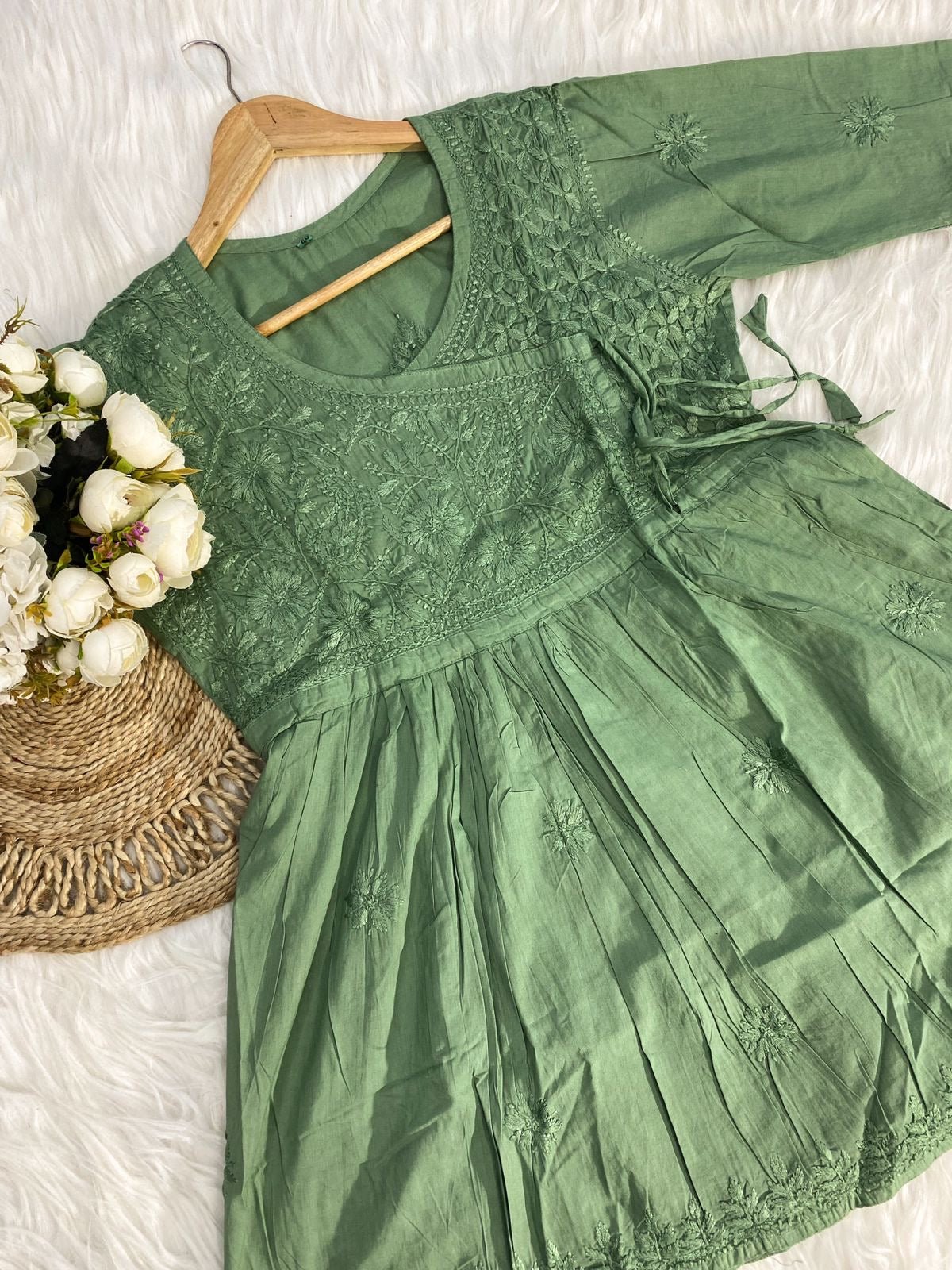 Handcrafted Mul Fancy dori Short Top