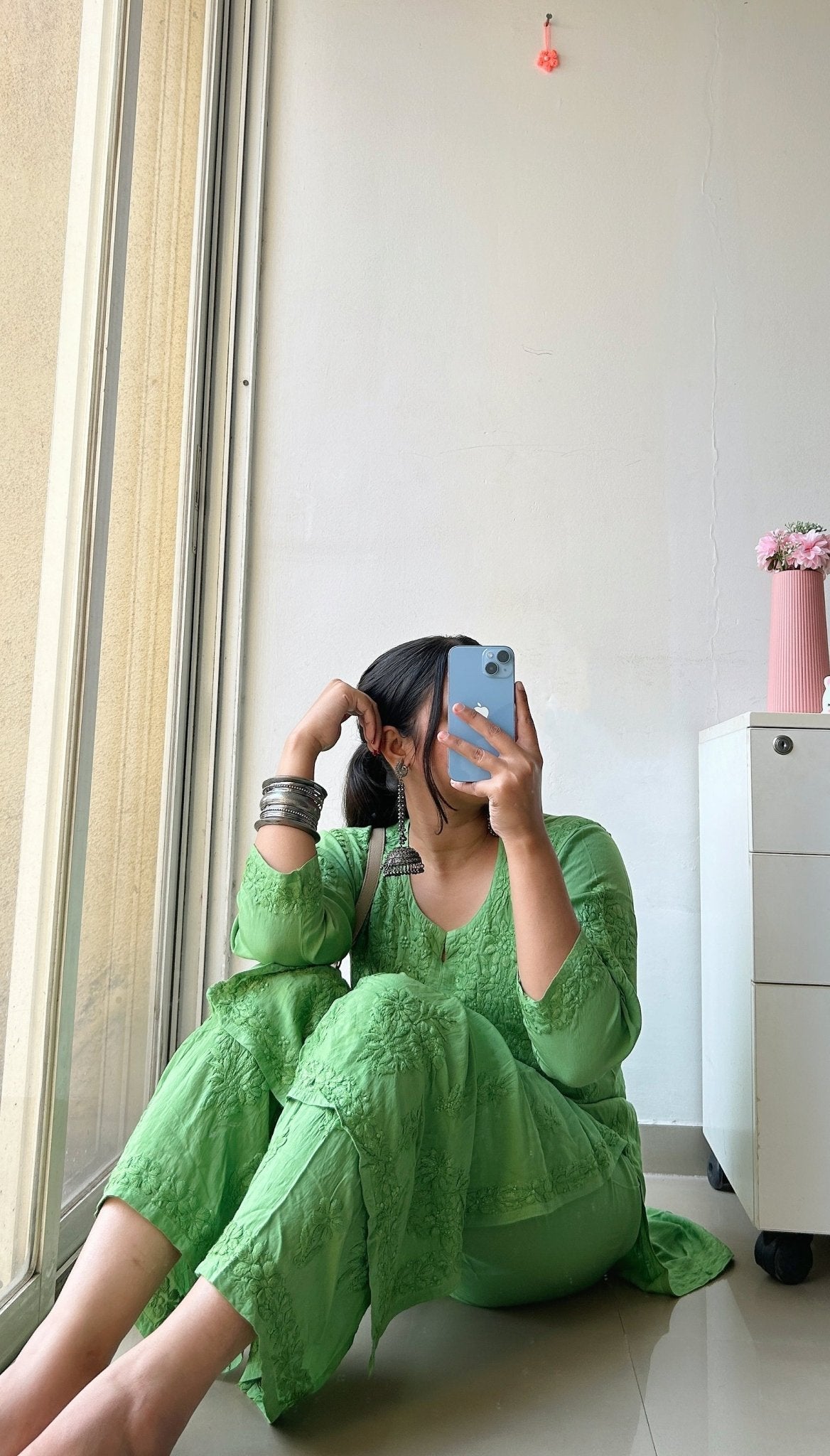 Heavy Daman Modal ( Set Achal Special ) - chikankariofficial