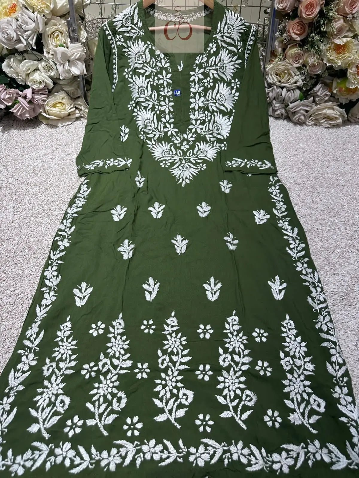 Heavy Modal Cotton Kurta - chikankariofficial